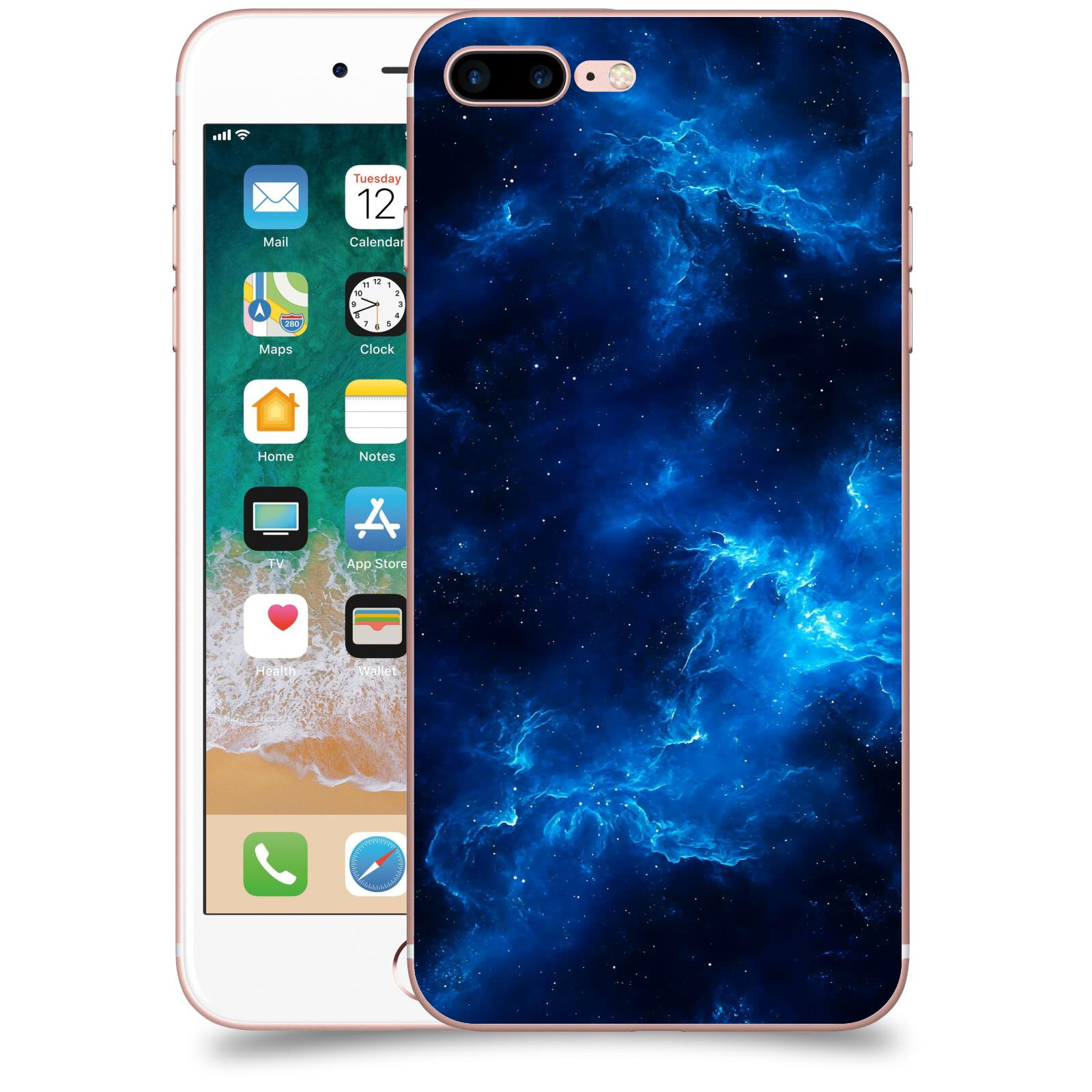 ACOVER Kryt na mobil Apple iPhone 7 Plus - Elektrická mlhovina