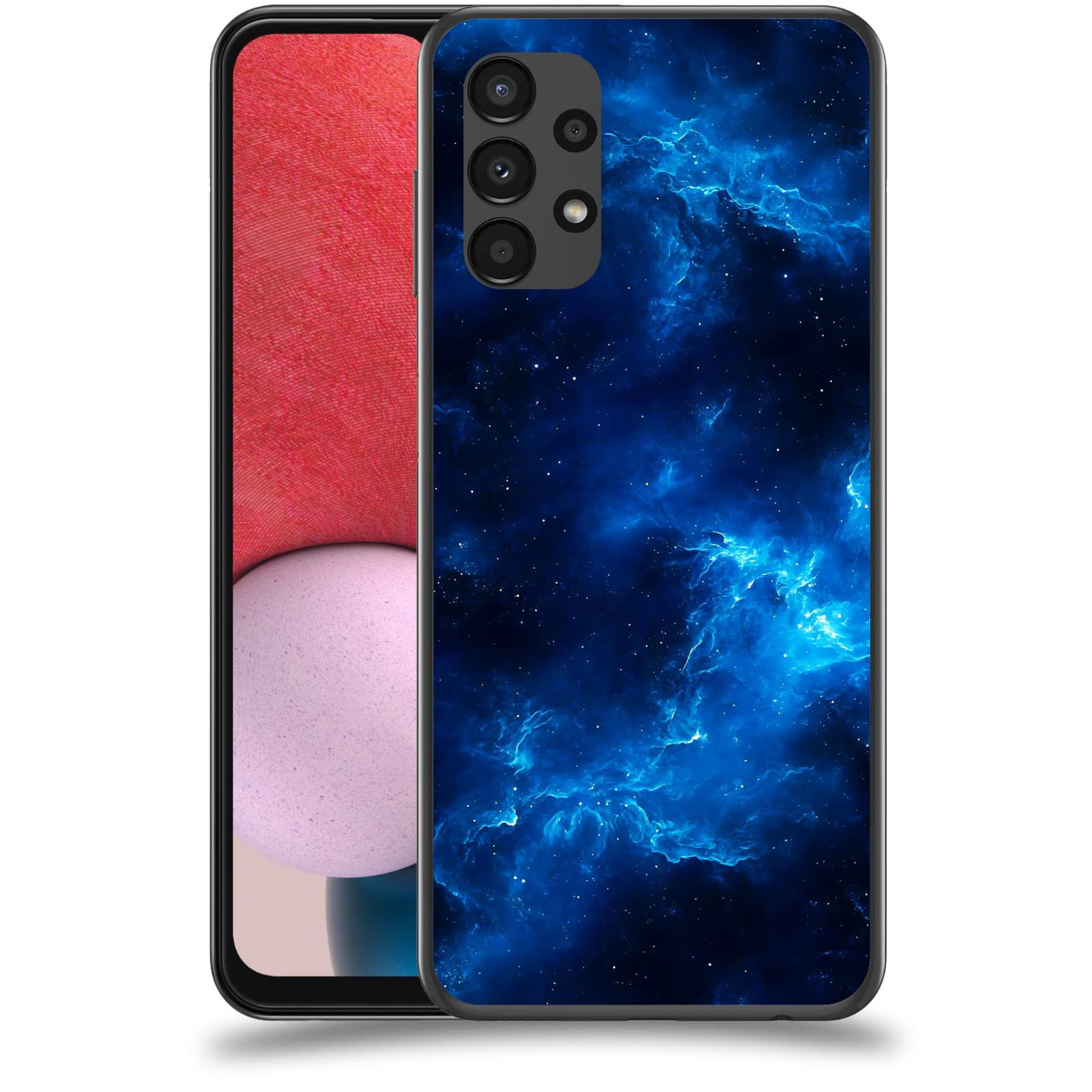 ACOVER Kryt na mobil Samsung Galaxy A13 4G A135 - Elektrická mlhovina