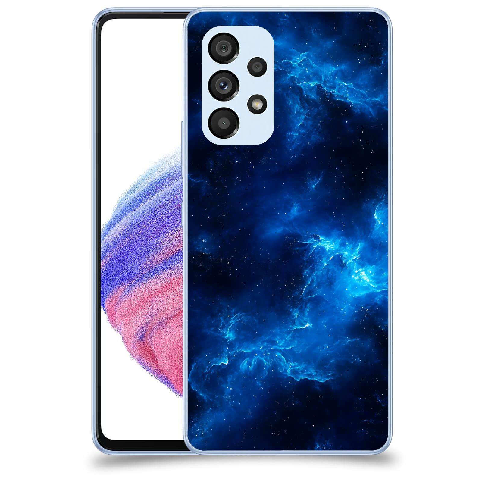 ACOVER Kryt na mobil Samsung Galaxy A32 5G A326B - Elektrická mlhovina