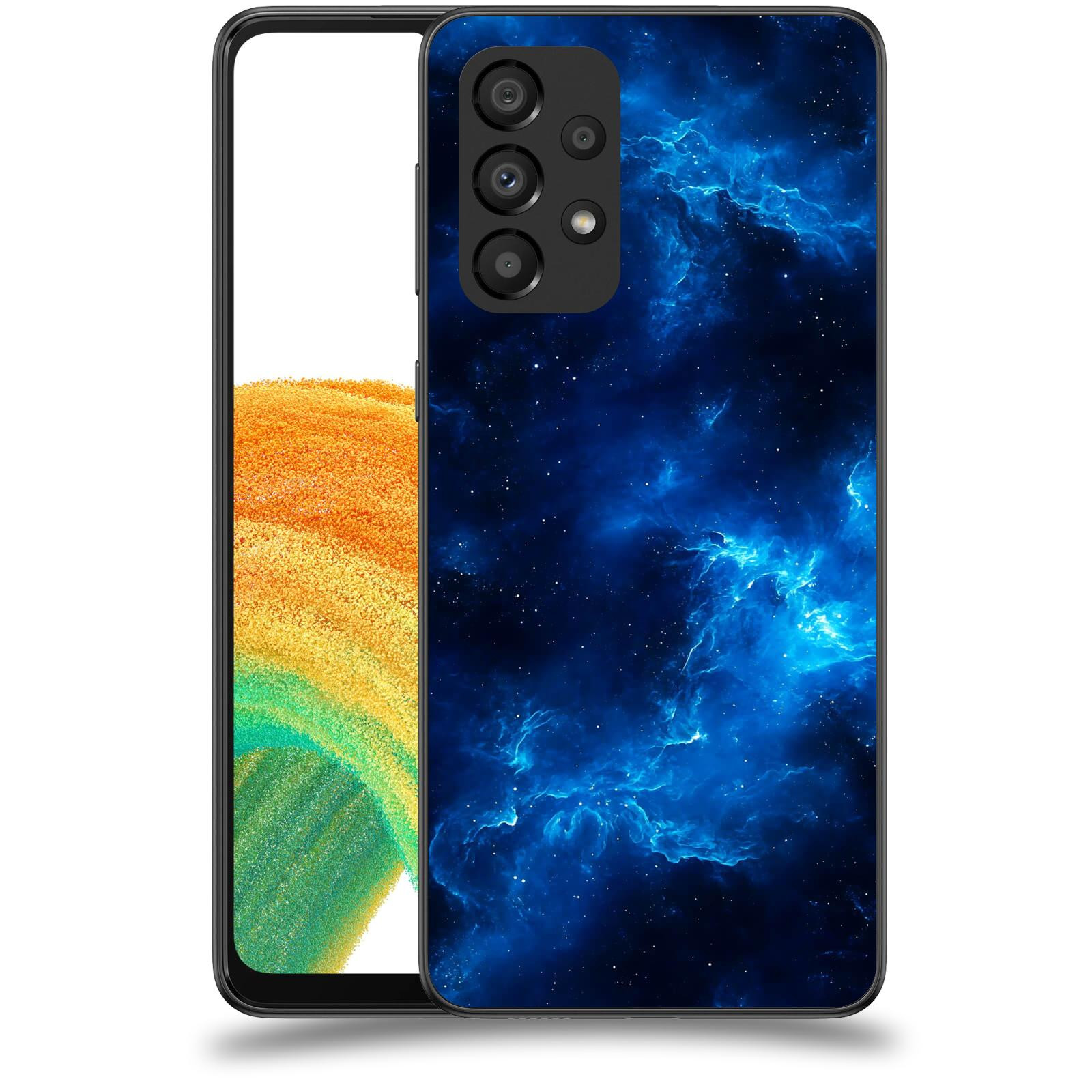 ACOVER Kryt na mobil Samsung Galaxy A33 5G A336 - Elektrická mlhovina