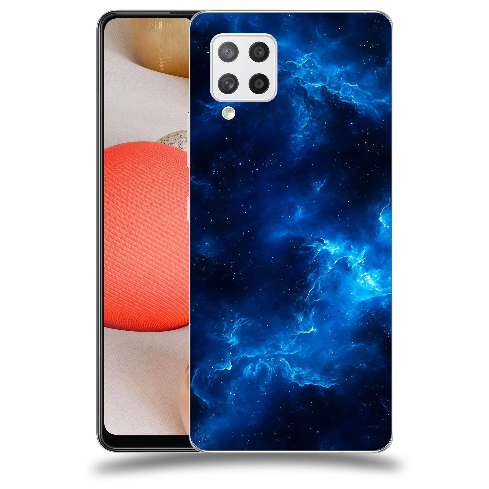 ACOVER Kryt na mobil Samsung Galaxy A42 A426B - Elektrická mlhovina