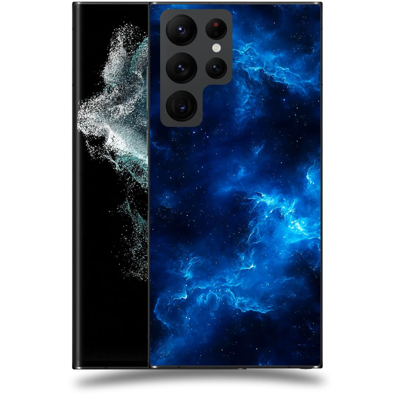 ACOVER Kryt na mobil Samsung Galaxy S22 Ultra 5G - Elektrická mlhovina