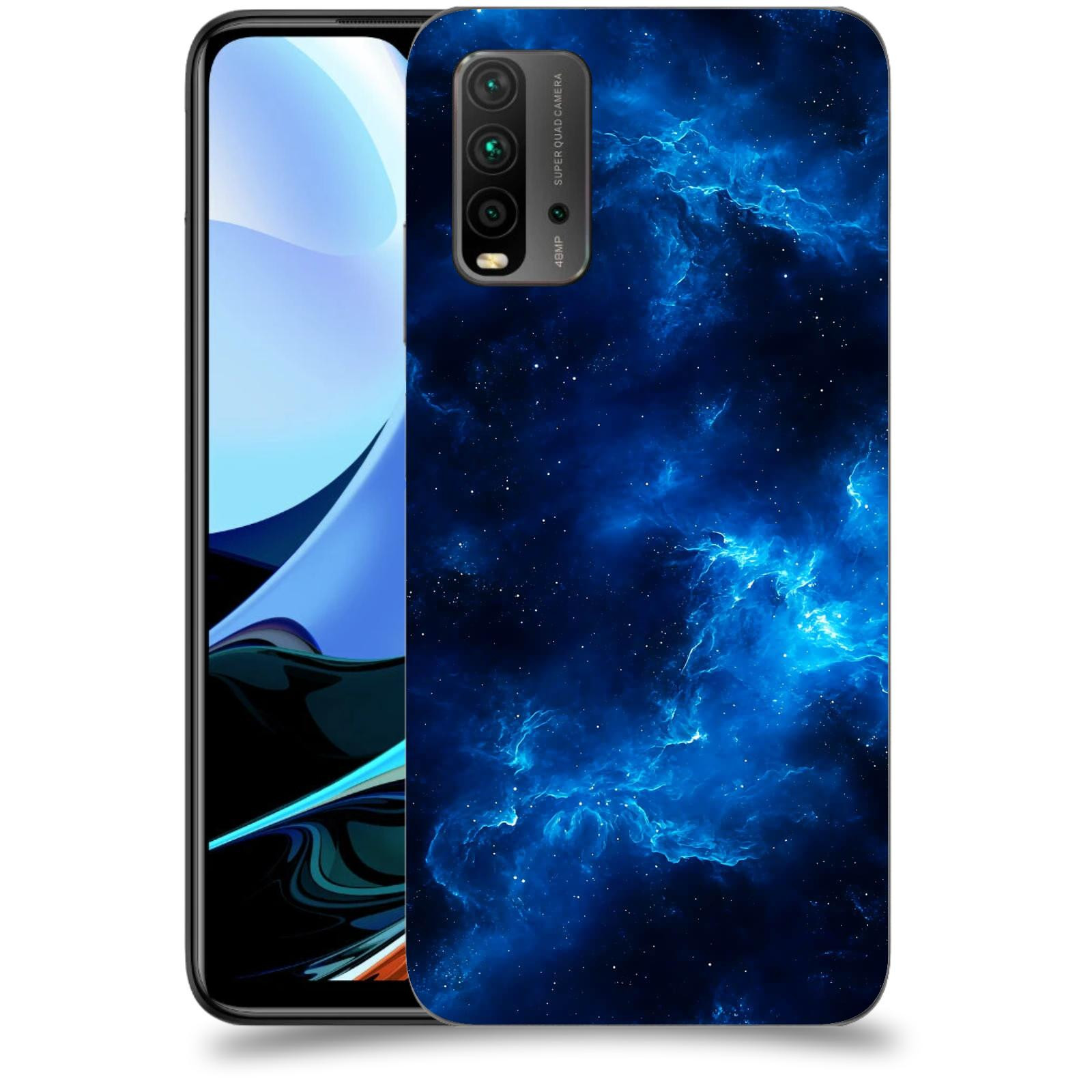 ACOVER Kryt na mobil Xiaomi Redmi 9T - Elektrická mlhovina
