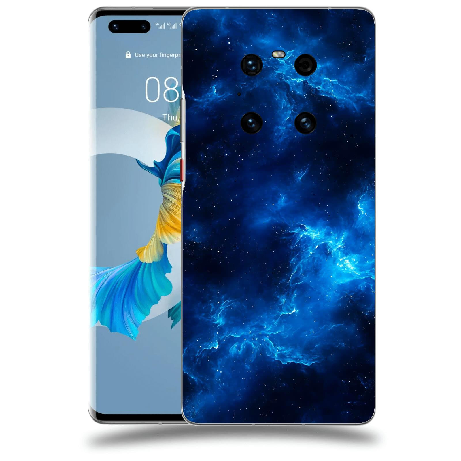 ACOVER Kryt na mobil Huawei Mate 40 Pro - Elektrická mlhovina