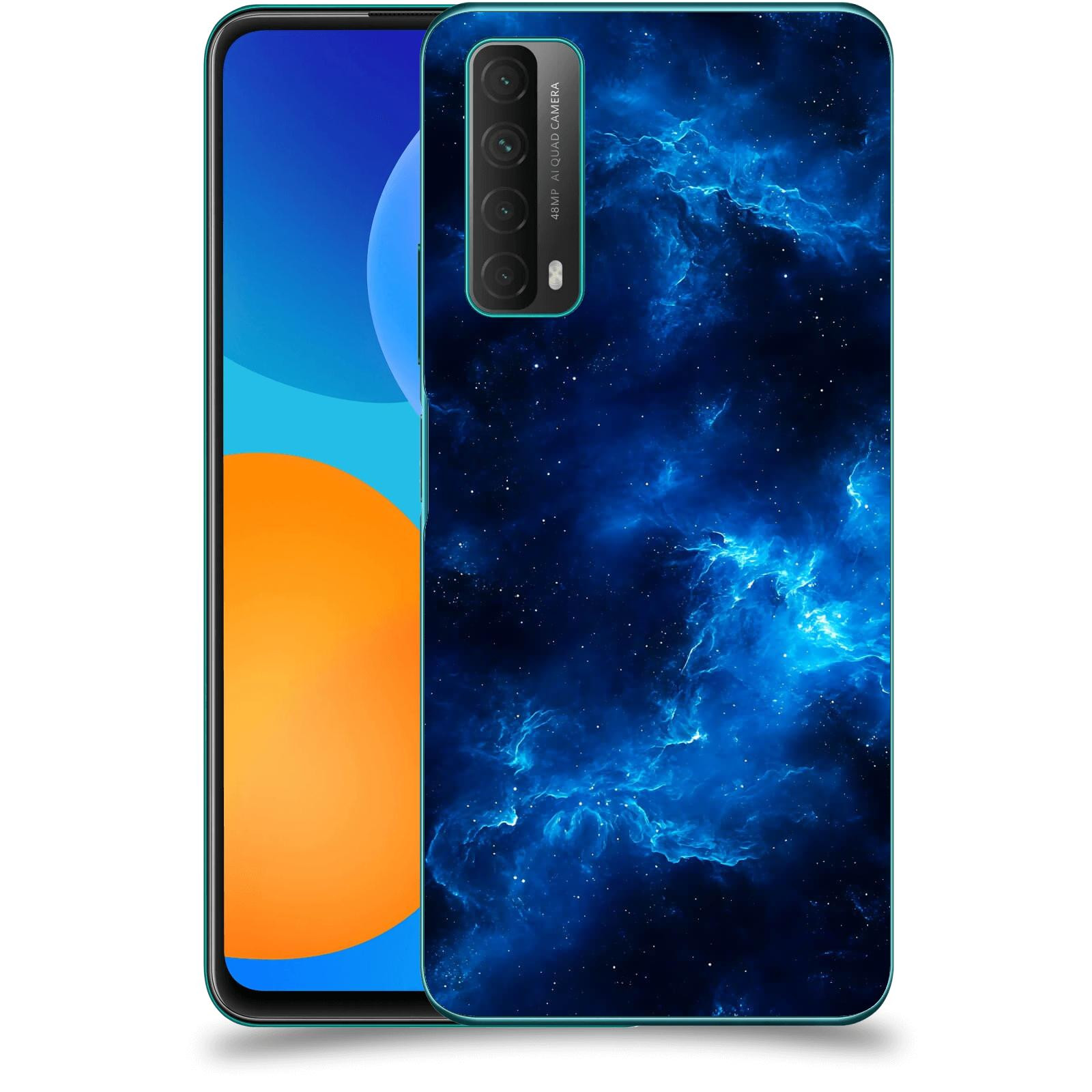 ACOVER Kryt na mobil Huawei P Smart 2021 - Elektrická mlhovina