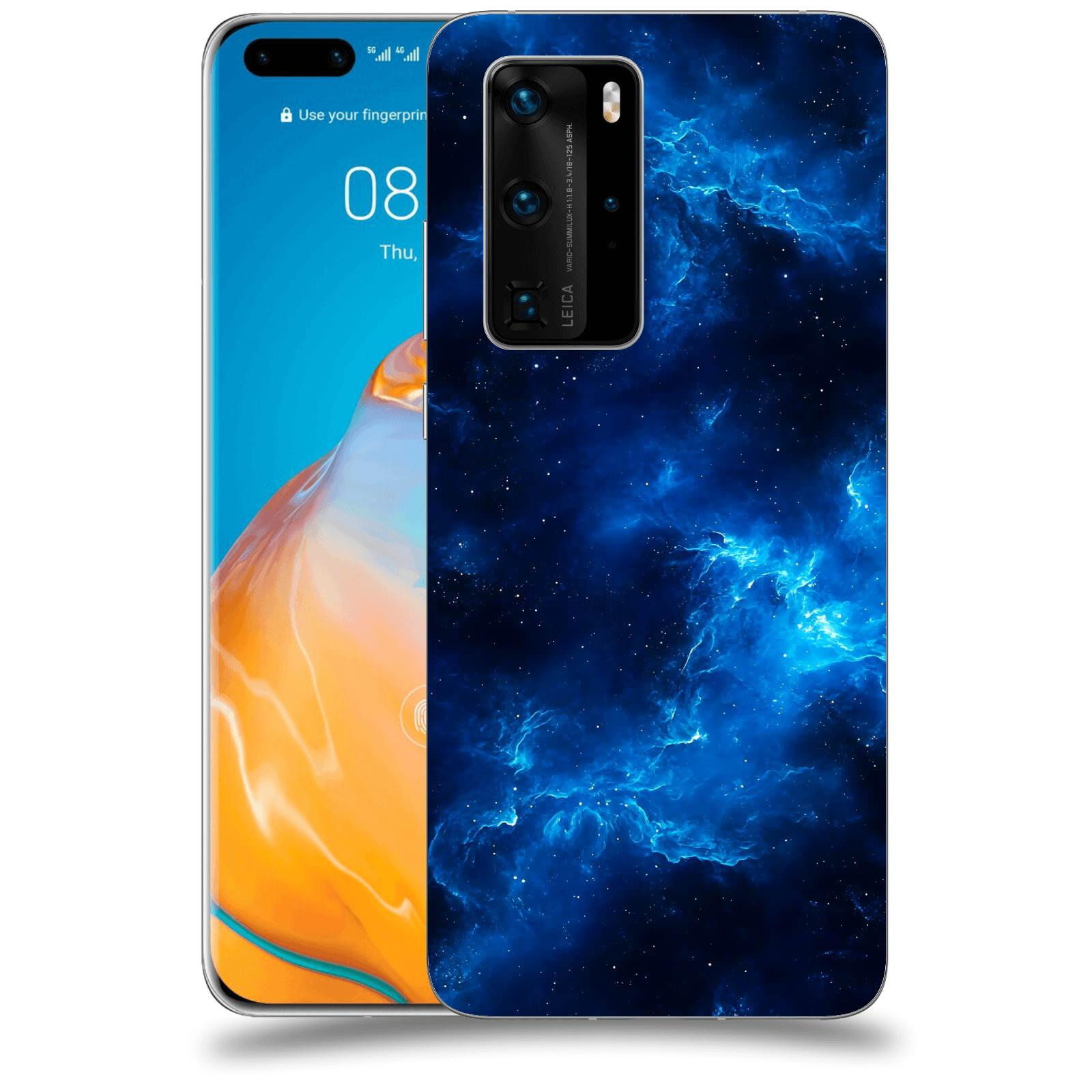 ACOVER Kryt na mobil Huawei P40 - Elektrická mlhovina
