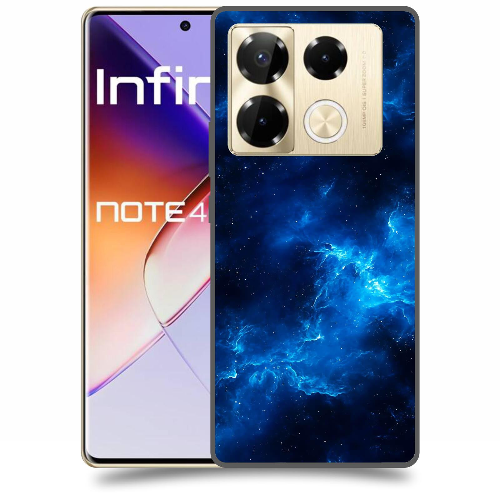 ACOVER Kryt na mobil Infinix Note 40 PRO - Elektrická mlhovina