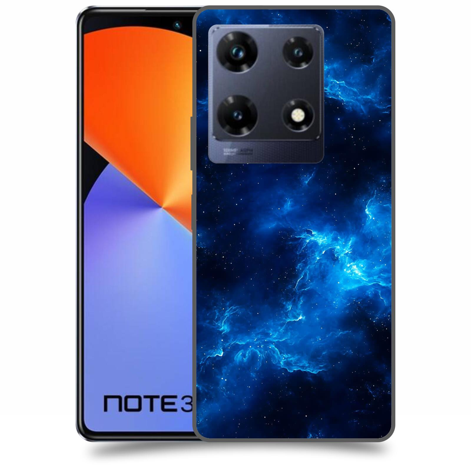 ACOVER Kryt na mobil Infinix Note 30 PRO - Elektrická mlhovina