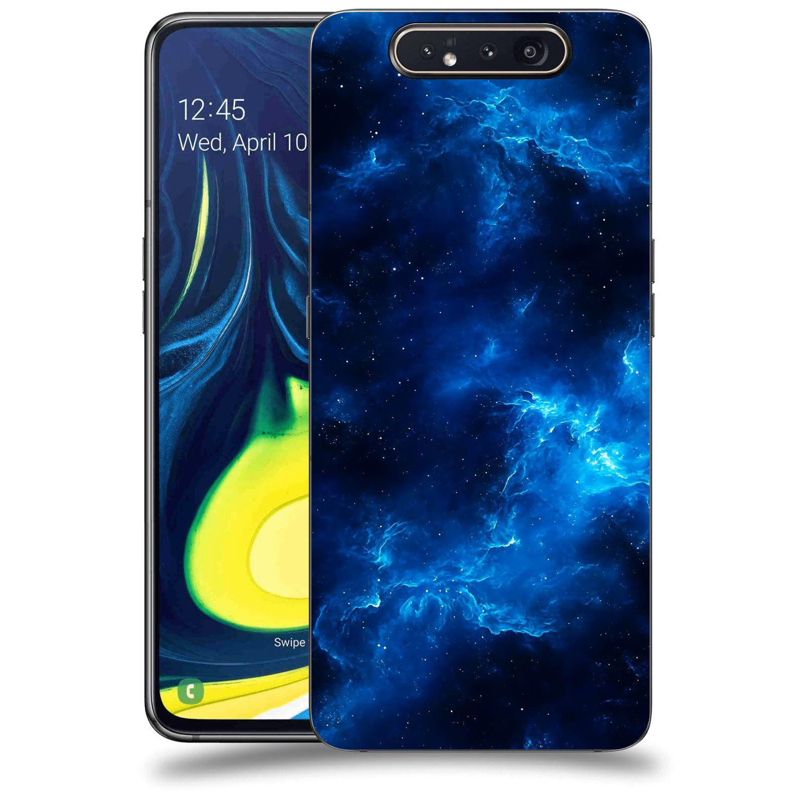 ACOVER Kryt na mobil Samsung Galaxy A80 A805F - Elektrická mlhovina