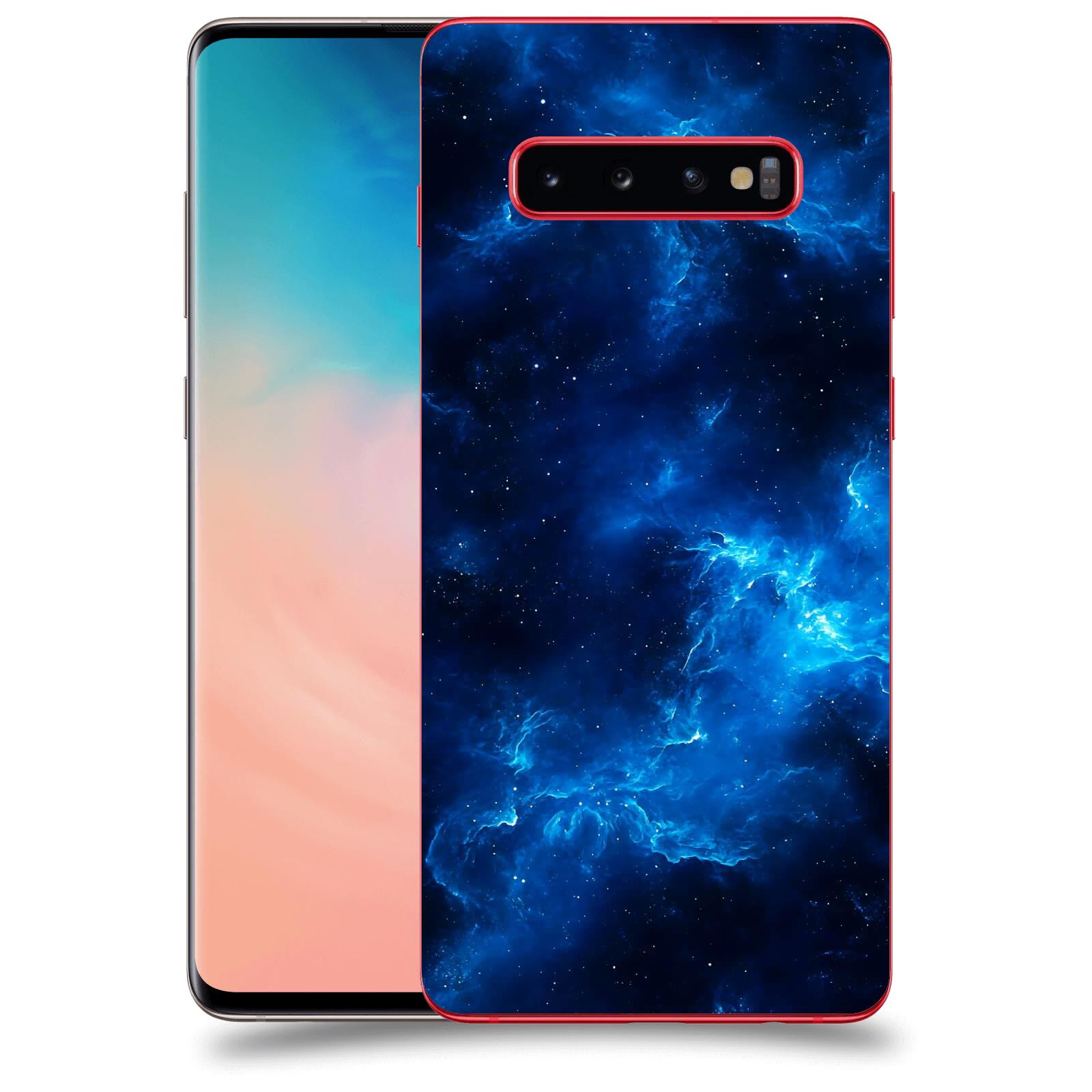 ACOVER Kryt na mobil Samsung Galaxy S10 Plus G975 - Elektrická mlhovina