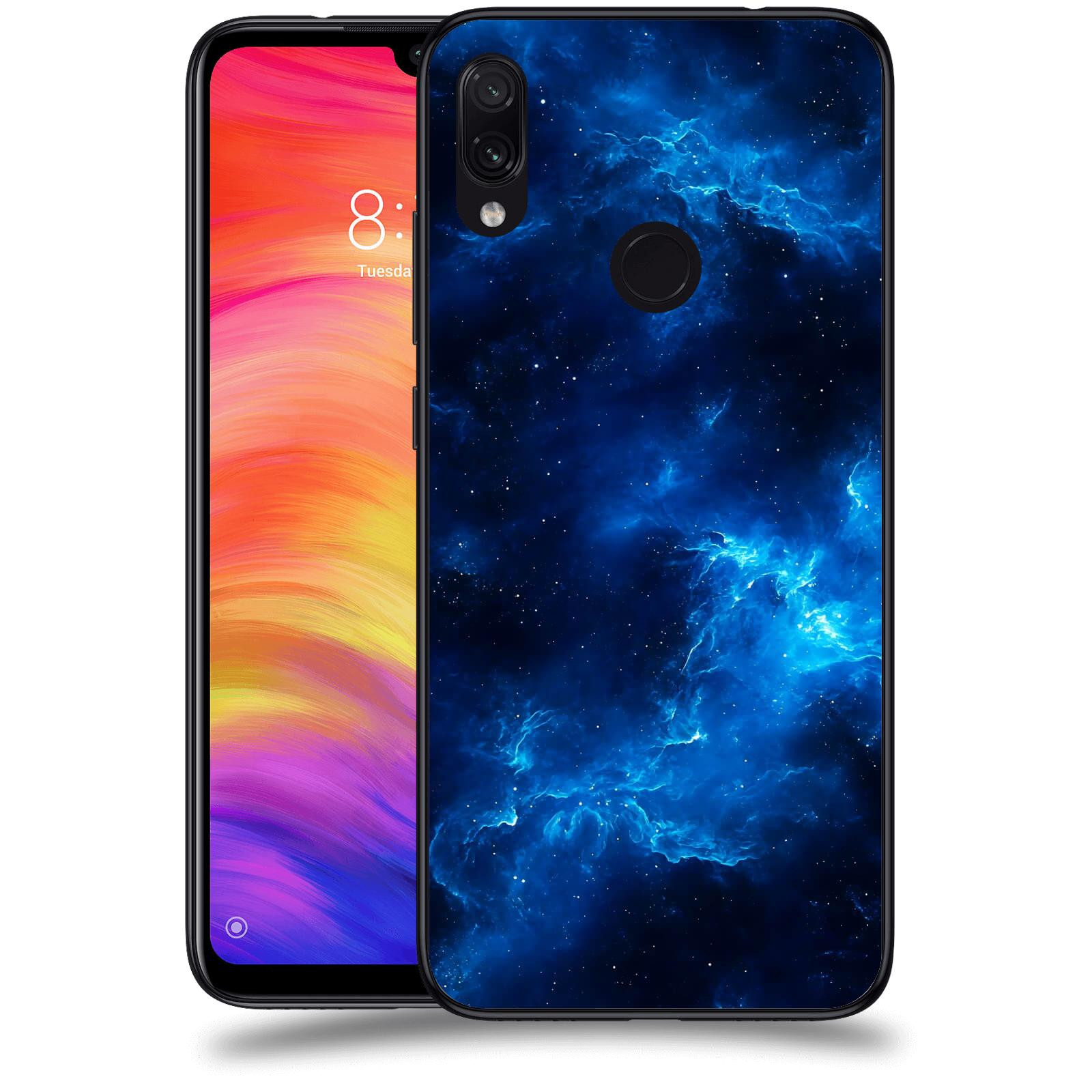 ACOVER Kryt na mobil Xiaomi Redmi Note 7 - Elektrická mlhovina