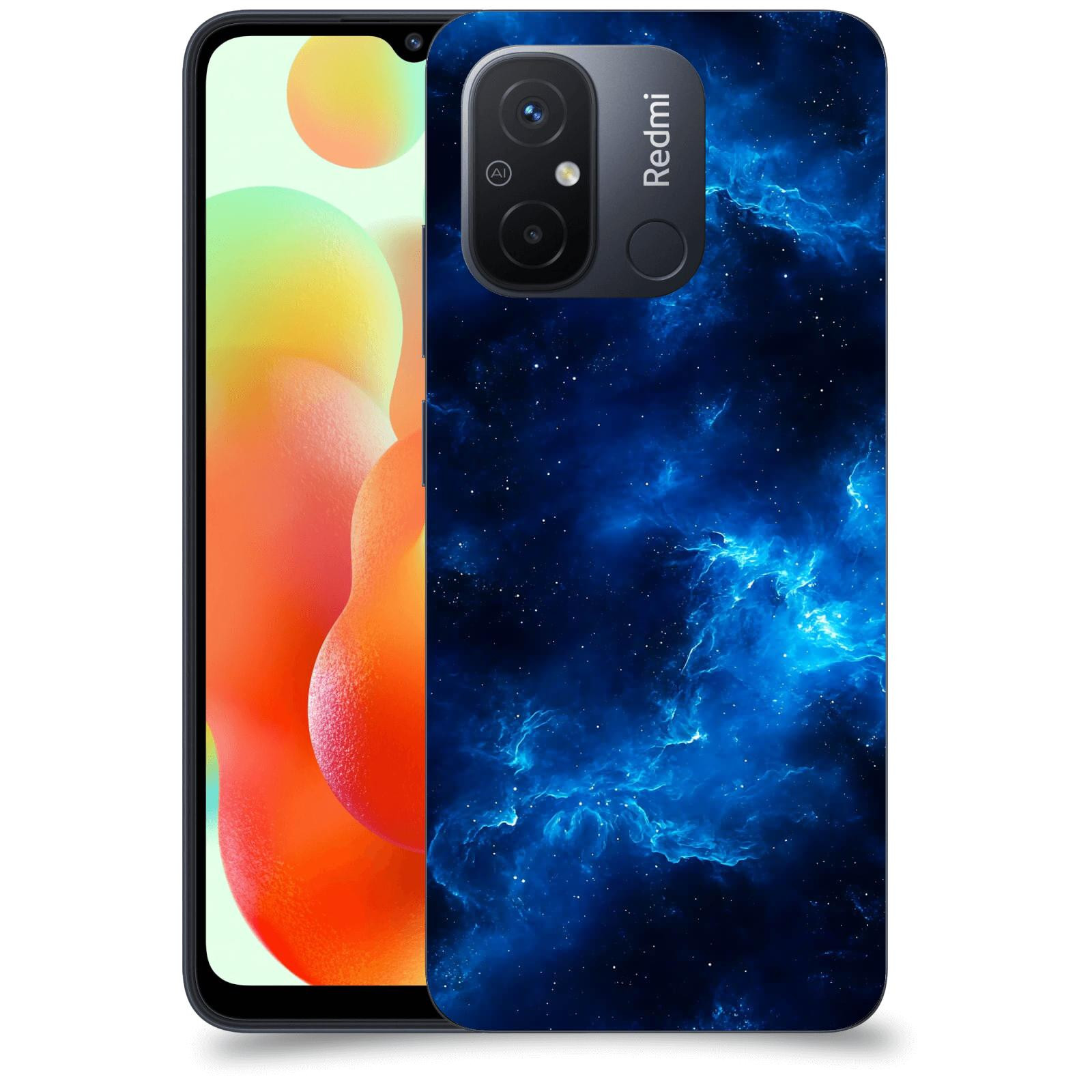 ACOVER Kryt na mobil Xiaomi Redmi 12C - Elektrická mlhovina