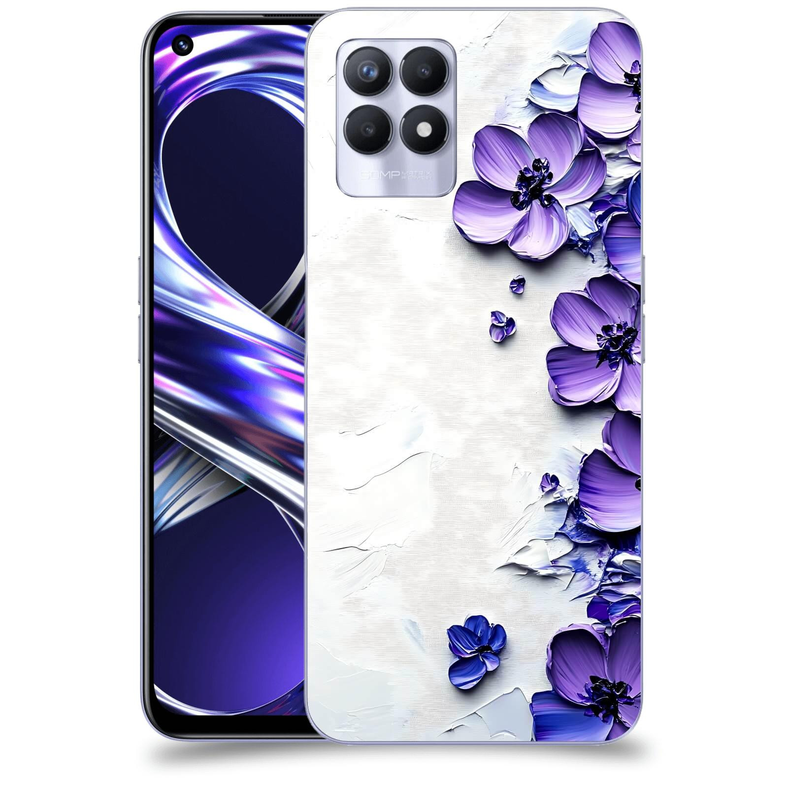 ACOVER Kryt na mobil Realme 8i - Hluboká elegance