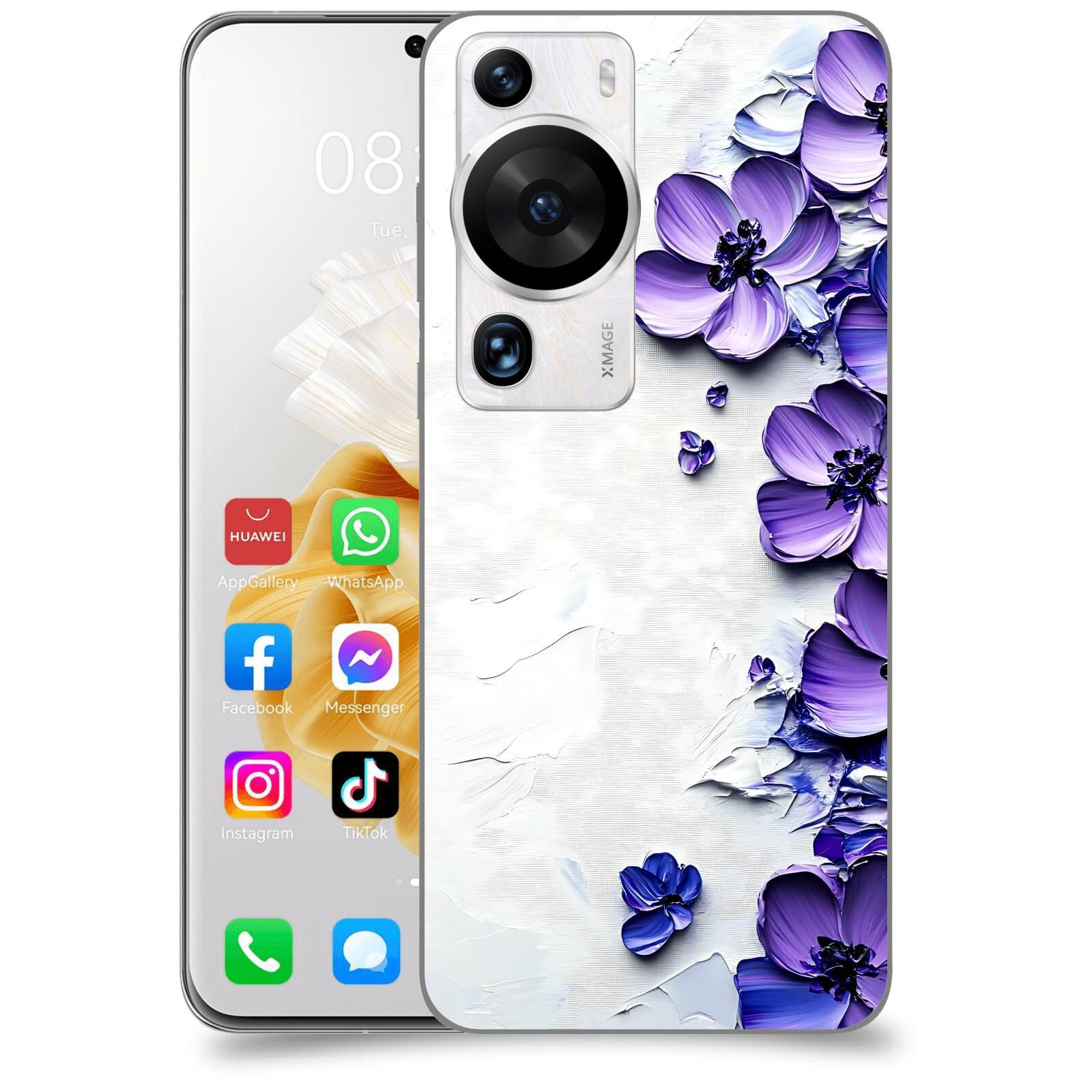 ACOVER Kryt na mobil Huawei P60 Pro - Hluboká elegance