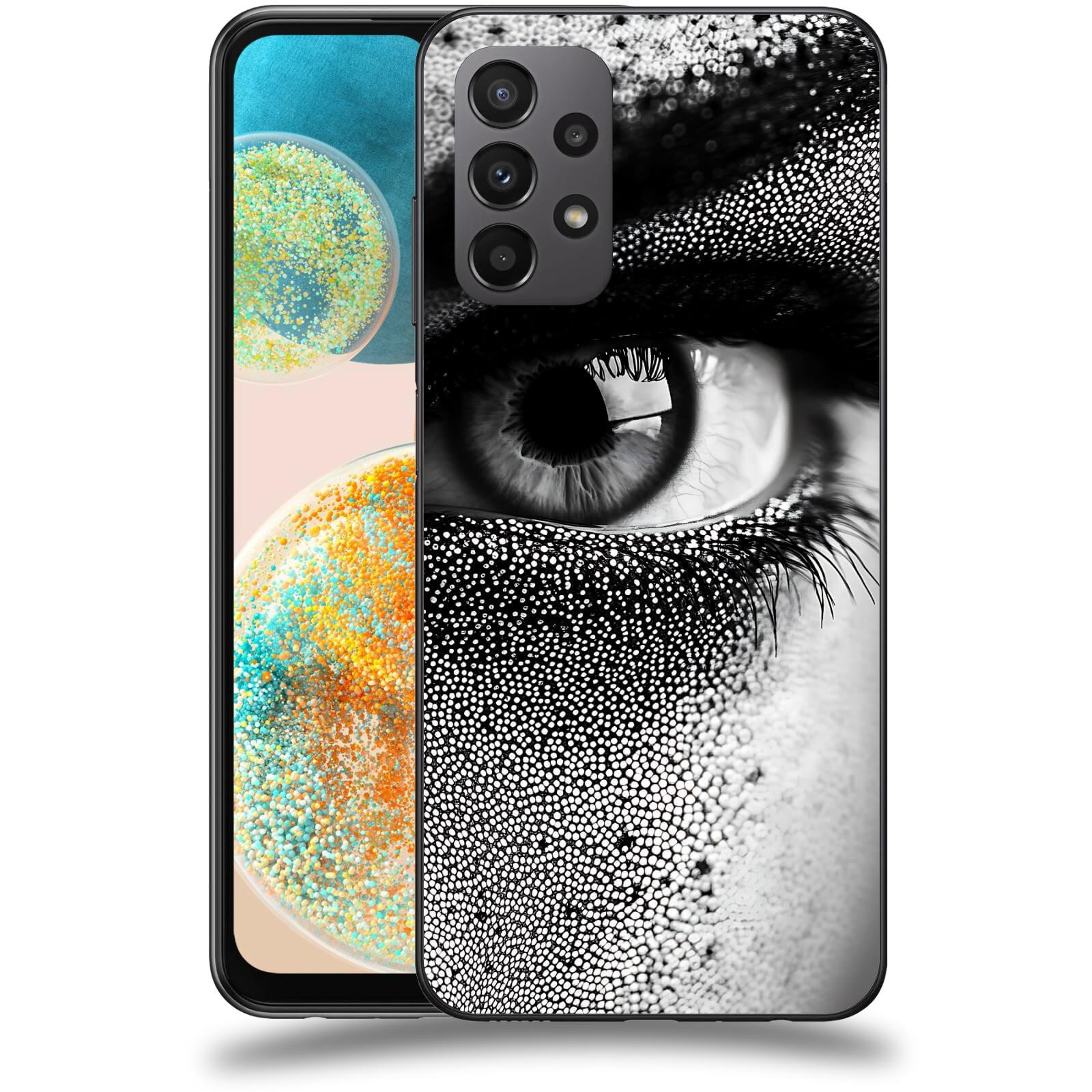 ACOVER Kryt na mobil Samsung Galaxy A23 5G - Intenzivní pohled