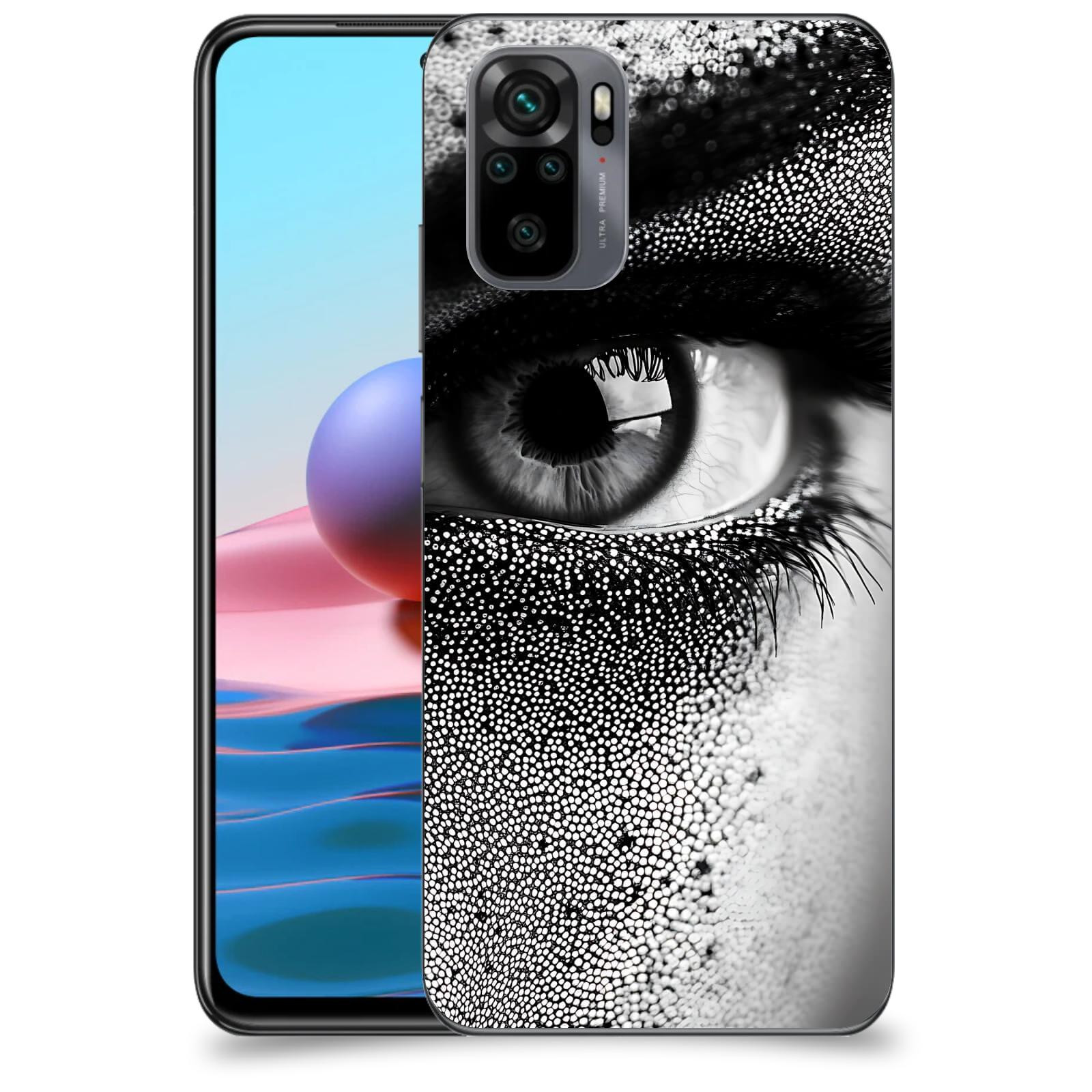 ACOVER Kryt na mobil Xiaomi Redmi Note 10 - Intenzivní pohled