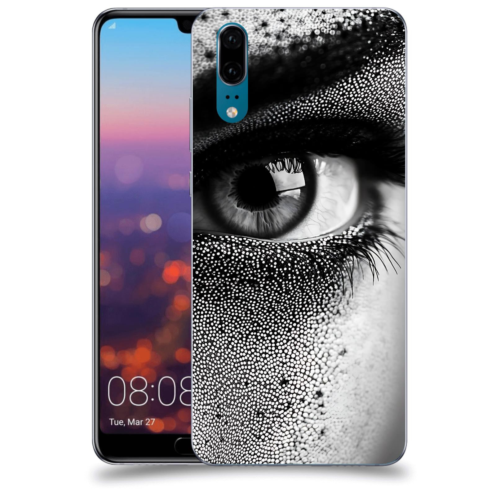 ACOVER Kryt na mobil Huawei P20 - Intenzivní pohled