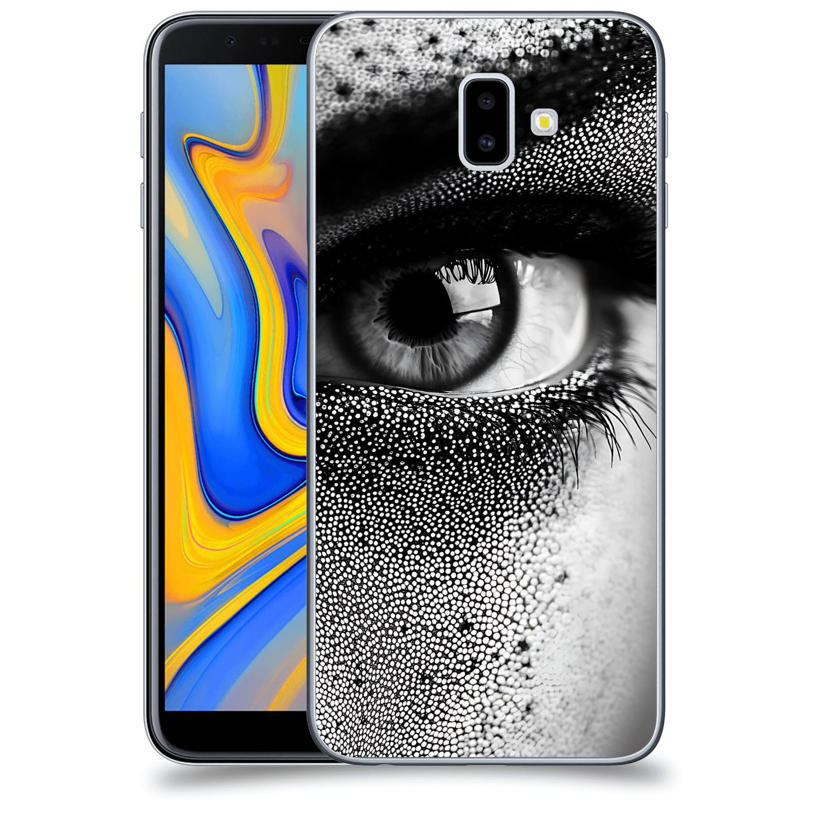 ACOVER Kryt na mobil Samsung Galaxy J6+ J610F - Intenzivní pohled