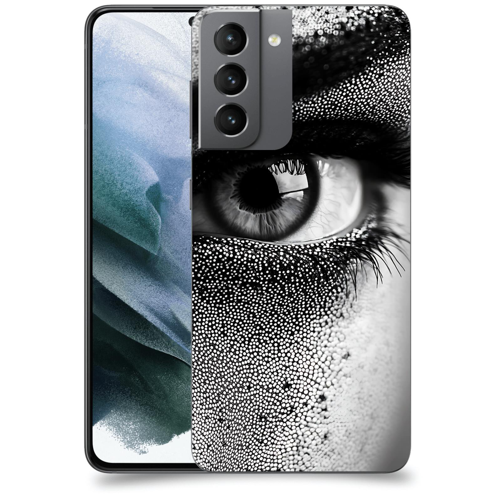 ACOVER Kryt na mobil Samsung Galaxy S21 G991B - Intenzivní pohled