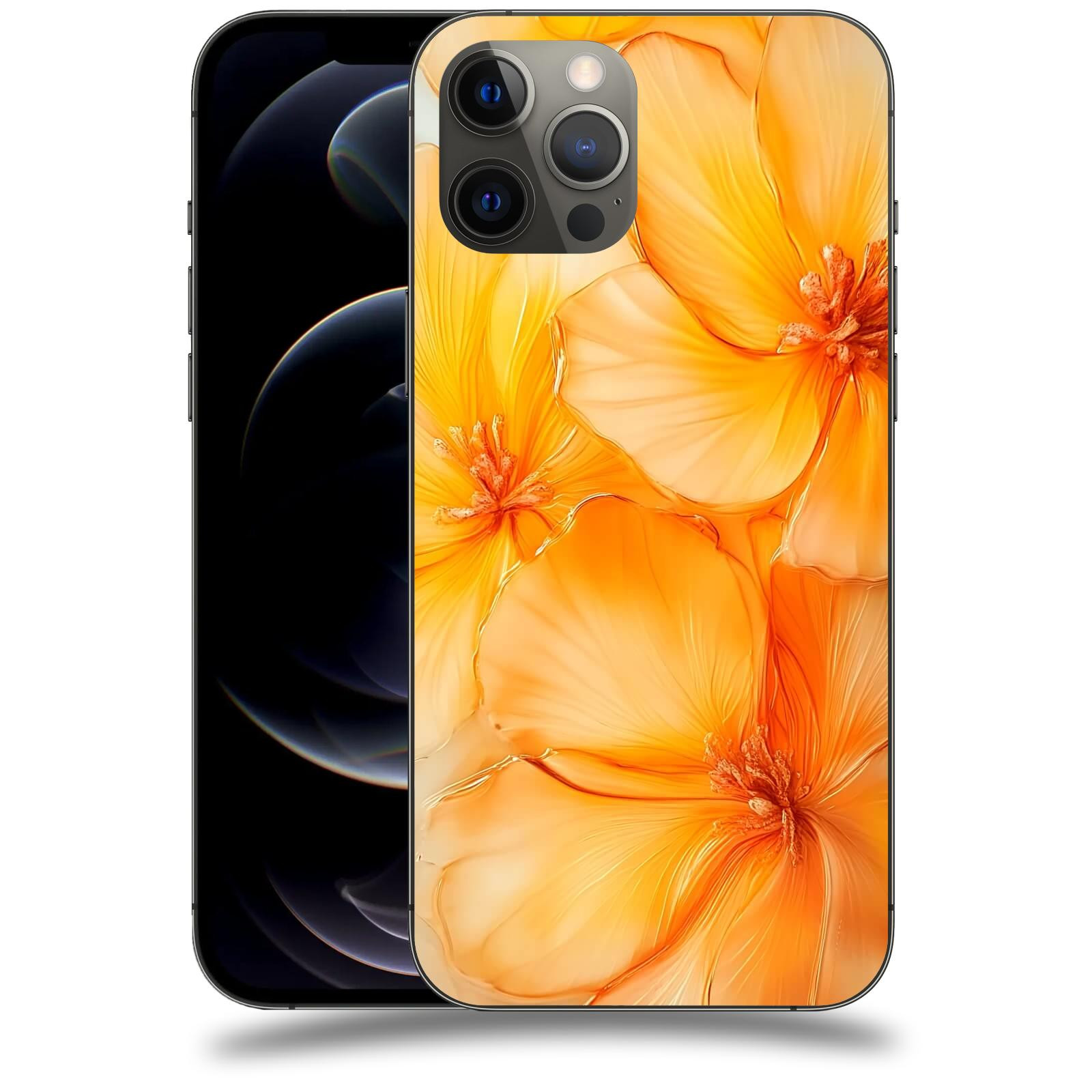 ACOVER Kryt na mobil Apple iPhone 12 Pro Max - Jantarová něžnost