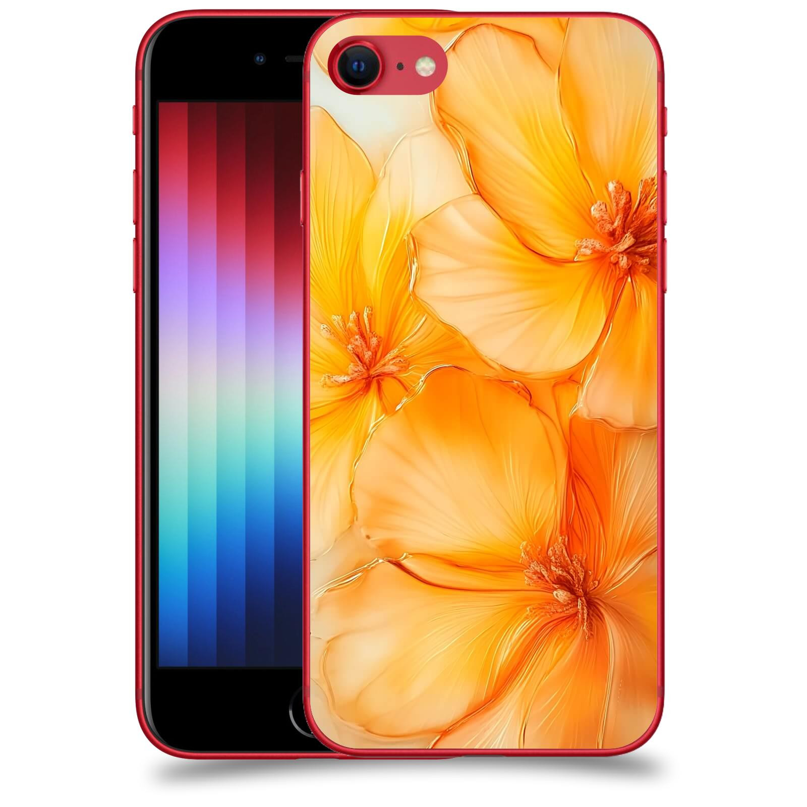 ACOVER Kryt na mobil Apple iPhone SE 2022 - Jantarová něžnost