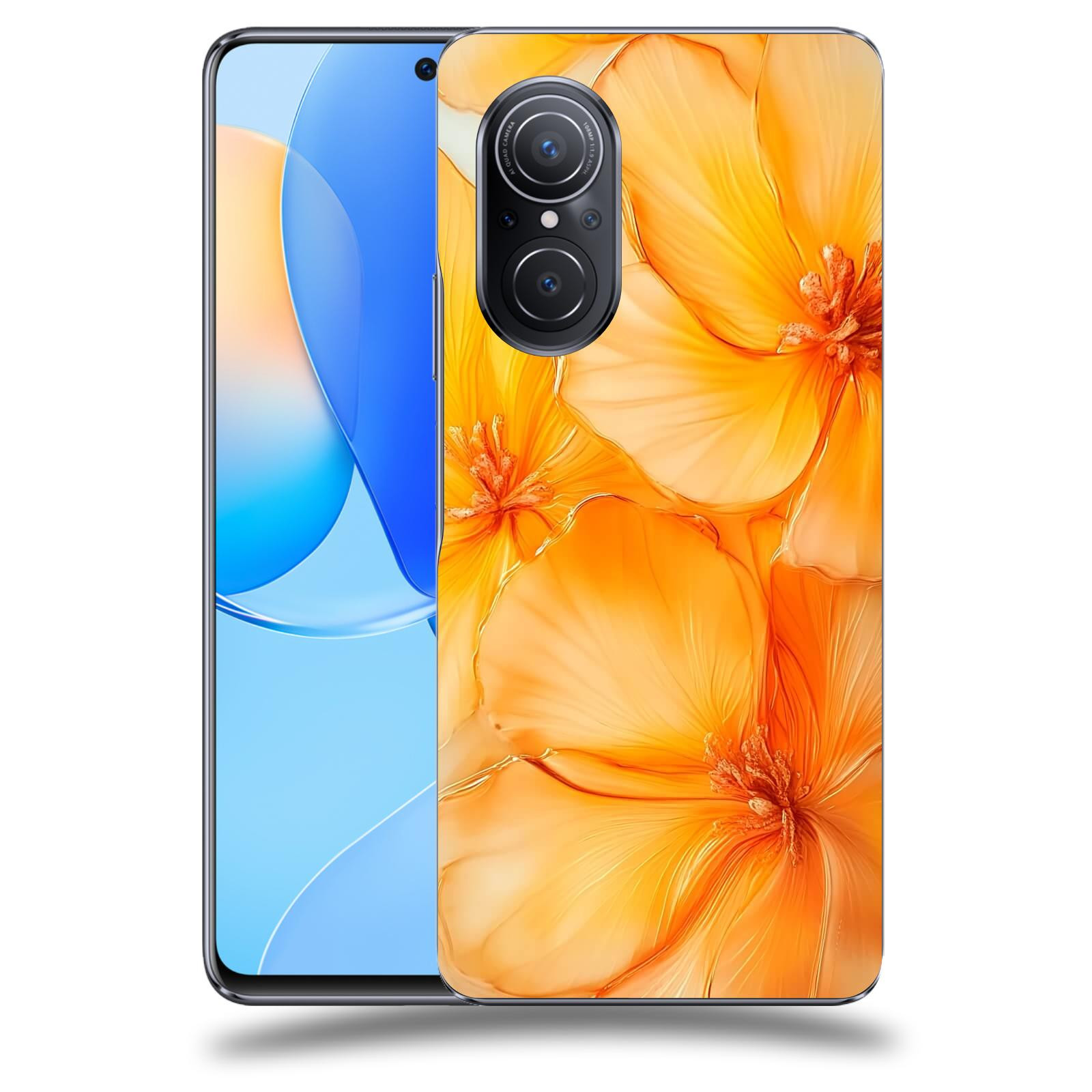 ACOVER Kryt na mobil Huawei Nova 9 SE - Jantarová něžnost