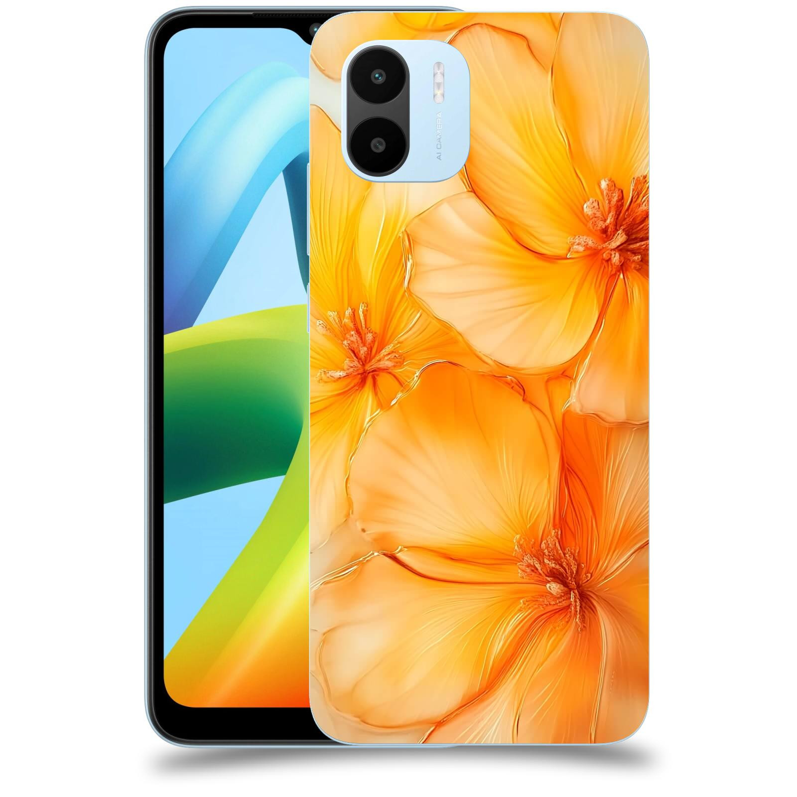 ACOVER Kryt na mobil Xiaomi Redmi A1 - Jantarová něžnost