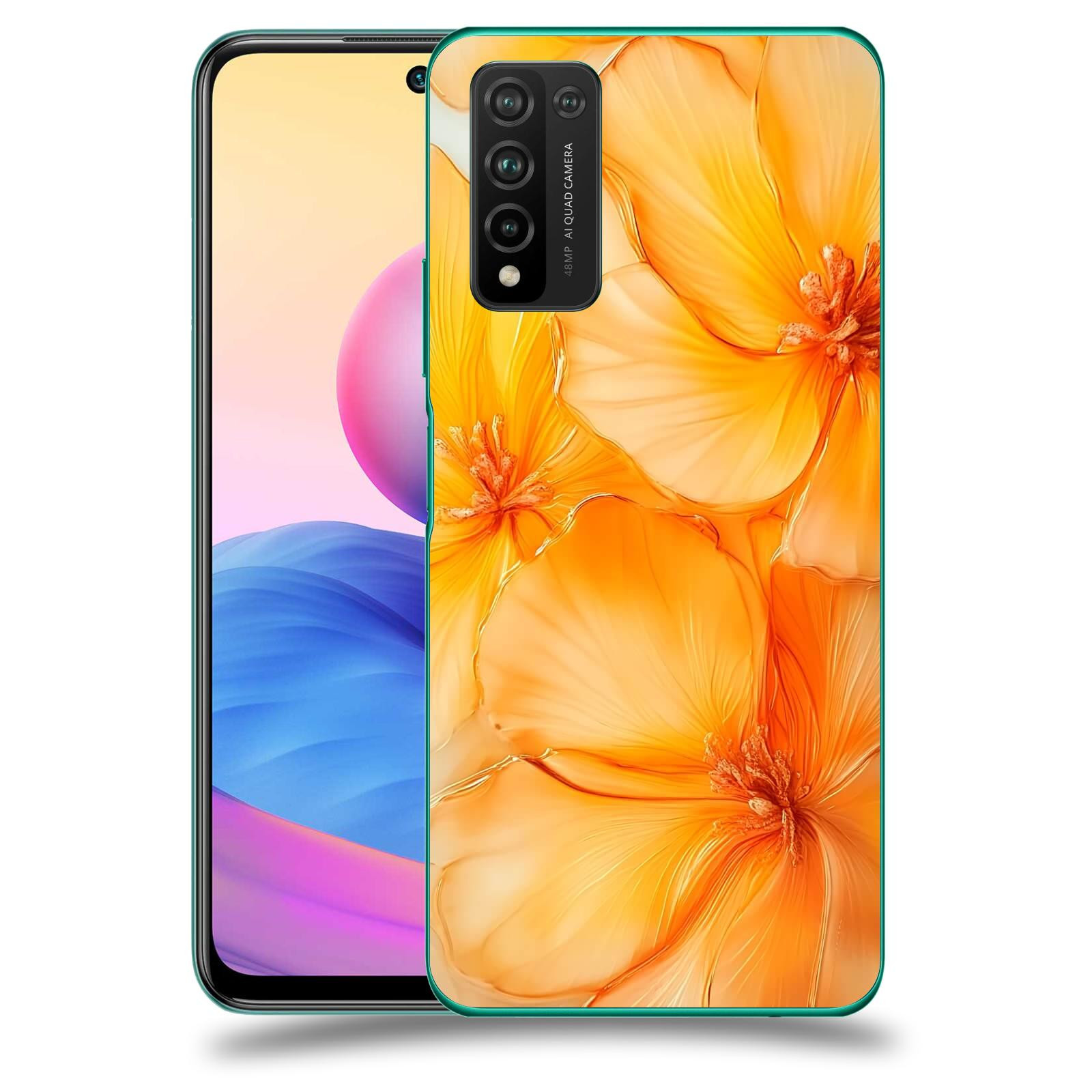 ACOVER Kryt na mobil Honor 10X Lite - Jantarová něžnost