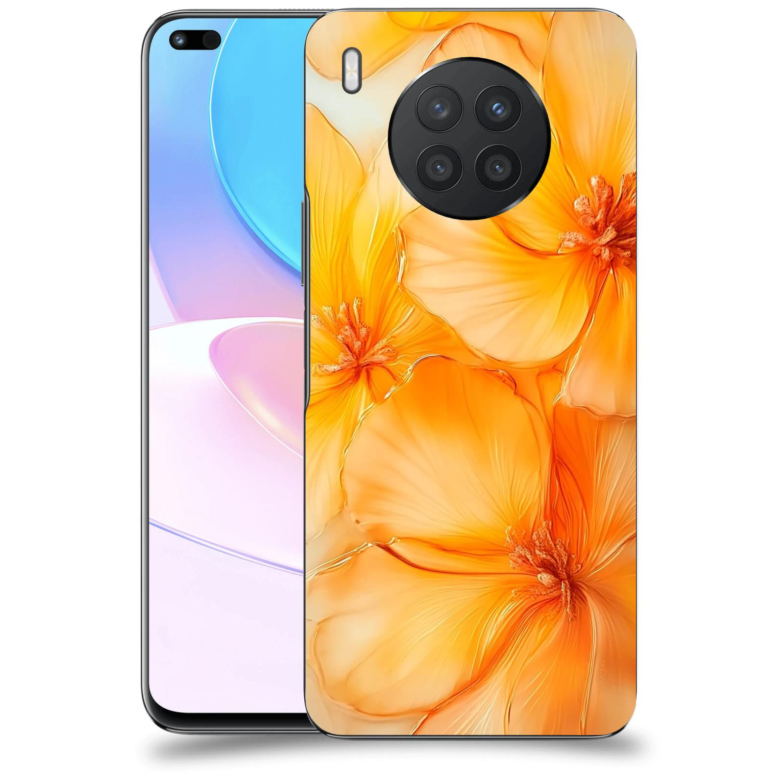 ACOVER Kryt na mobil Honor 50 Lite - Jantarová něžnost