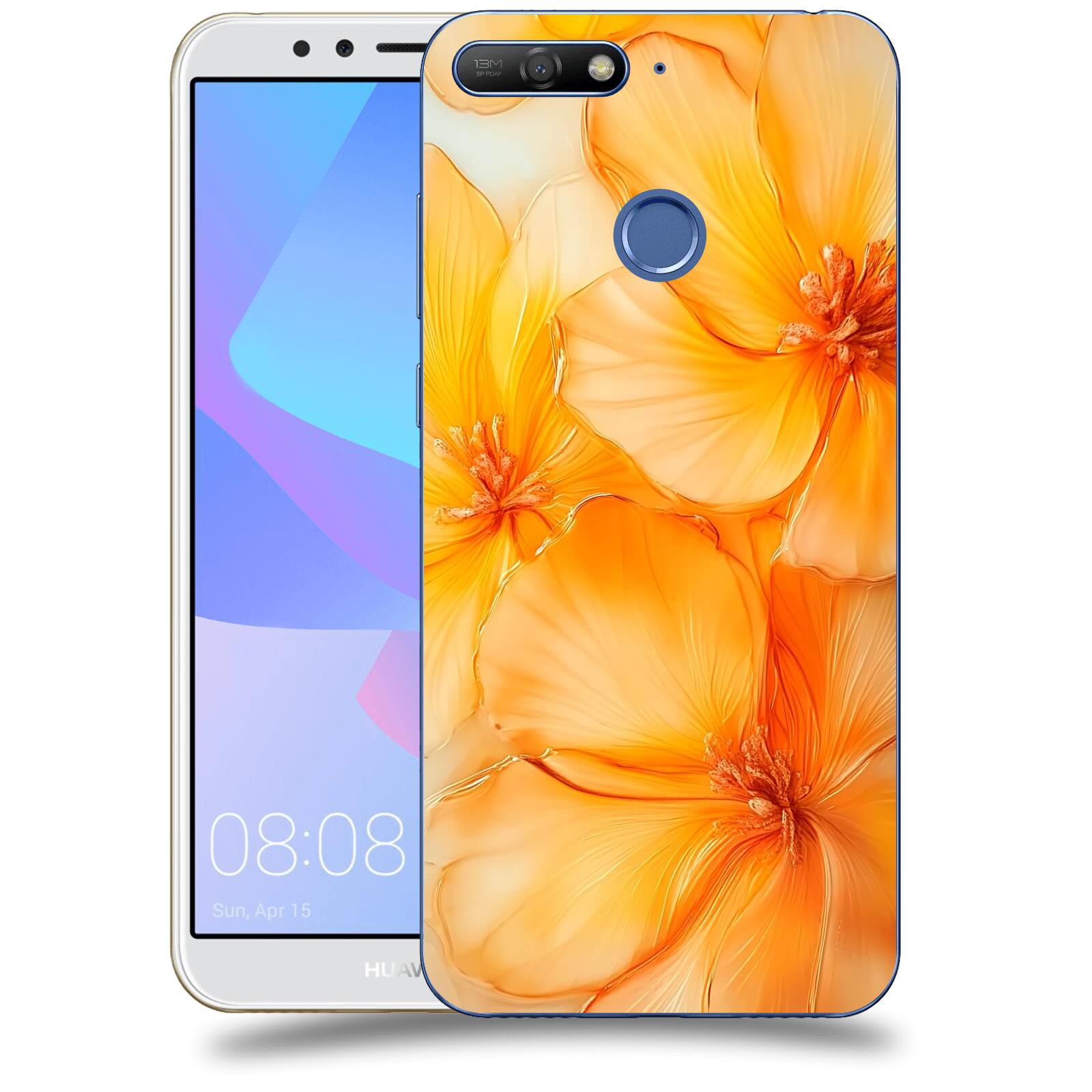 ACOVER Kryt na mobil Huawei Y6 Prime 2018 - Jantarová něžnost