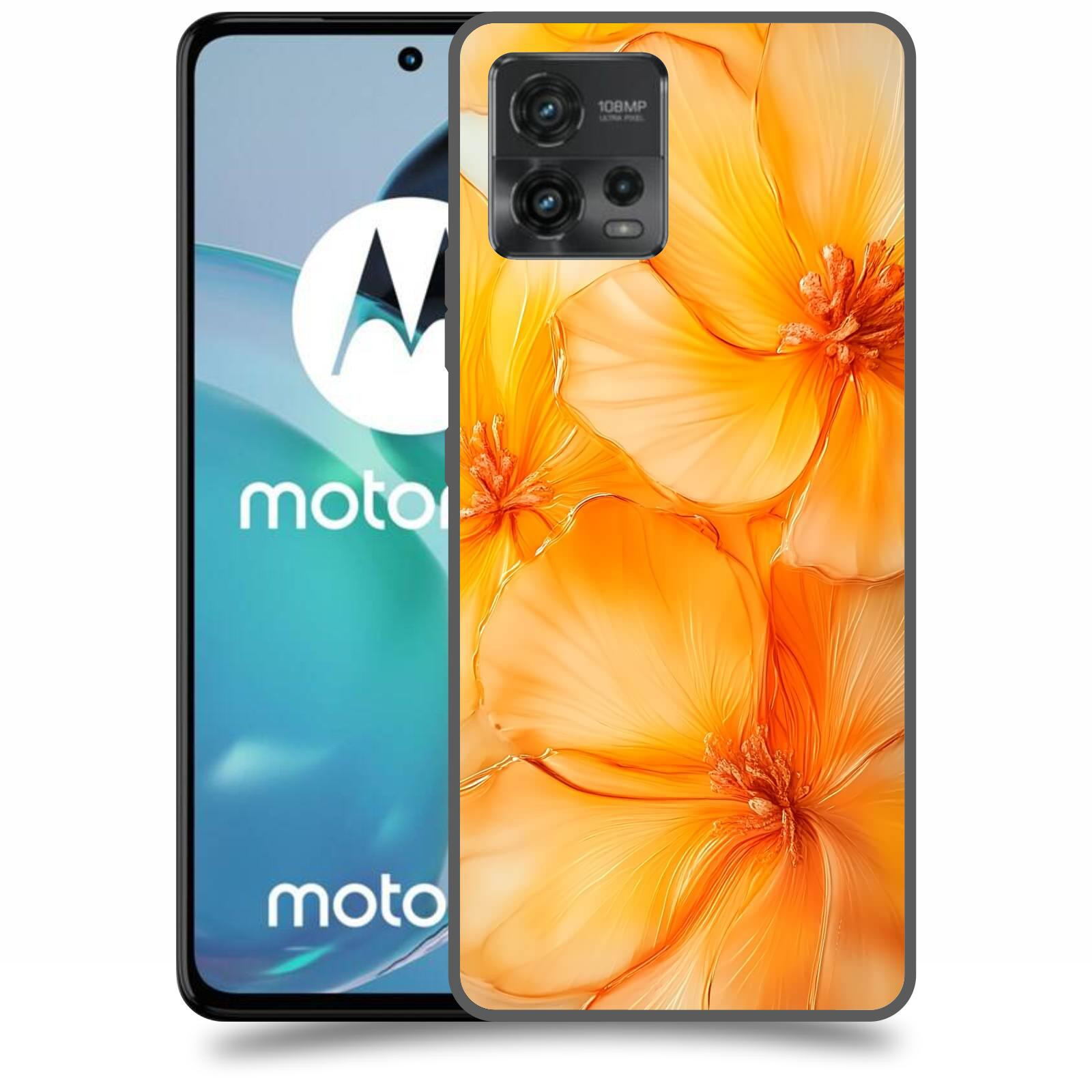 ACOVER Kryt na mobil Motorola Moto G72 - Jantarová něžnost