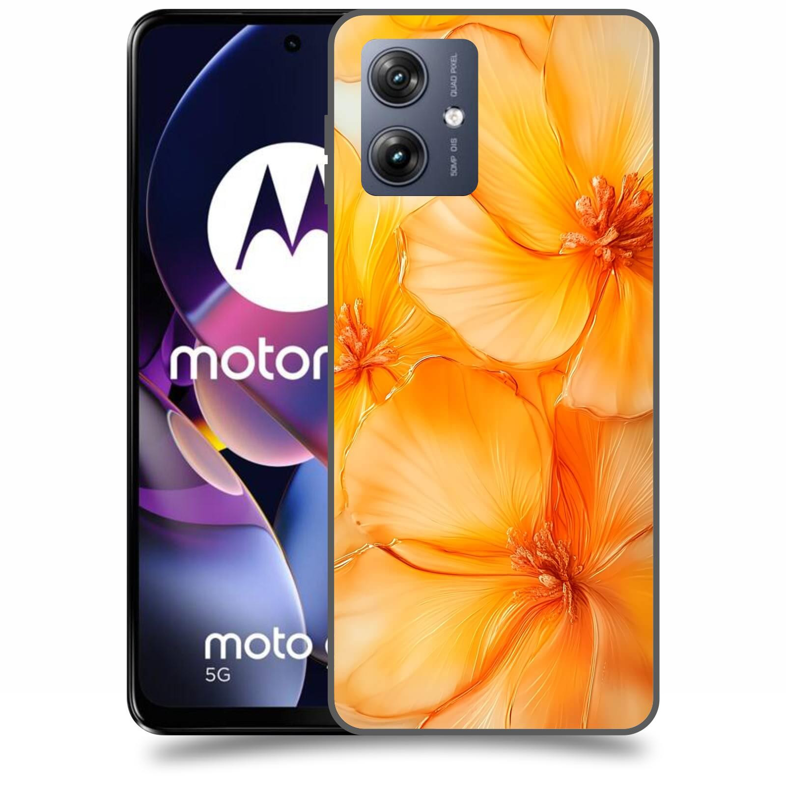 ACOVER Kryt na mobil Motorola Moto G54 5G - Jantarová něžnost