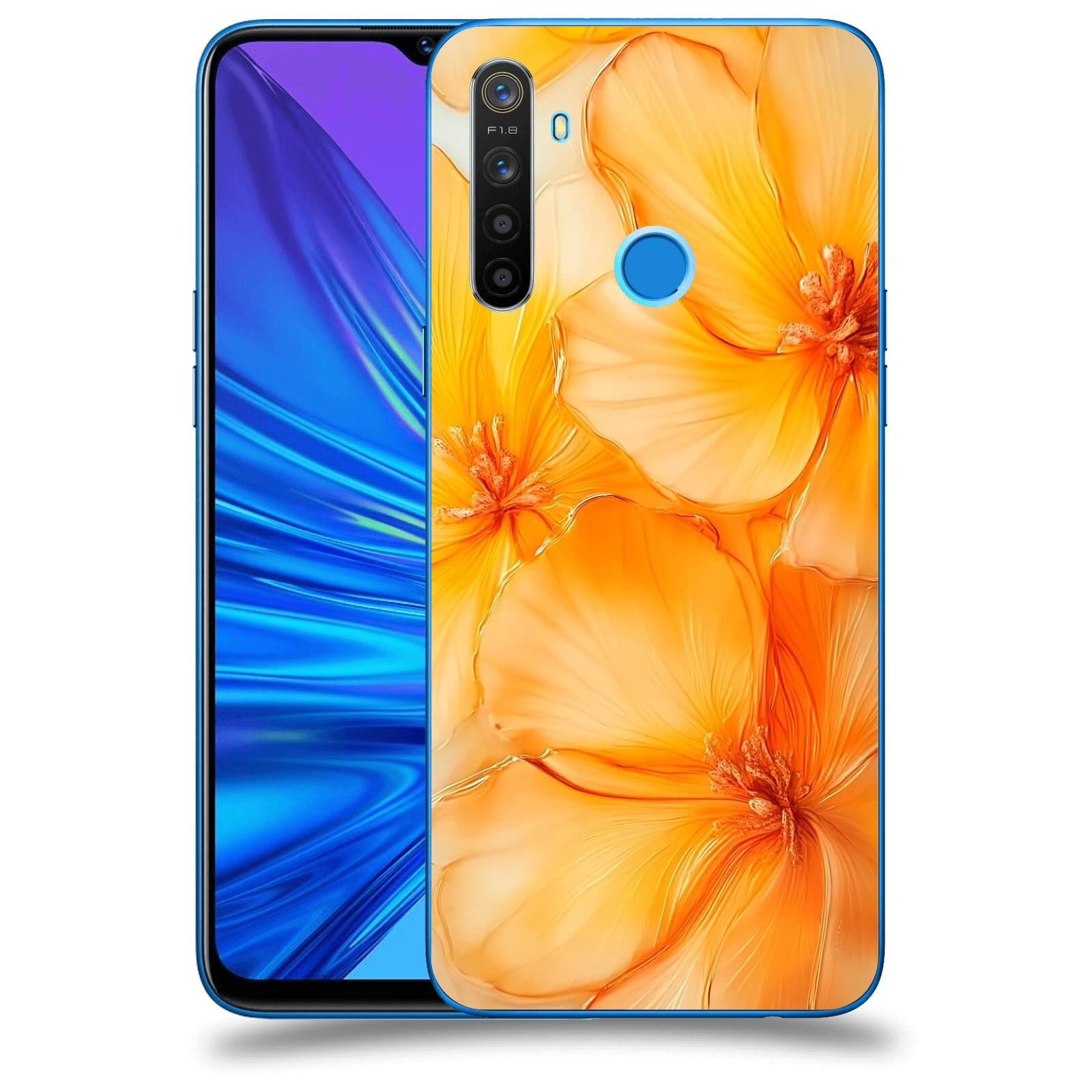 ACOVER Kryt na mobil Realme 5 - Jantarová něžnost