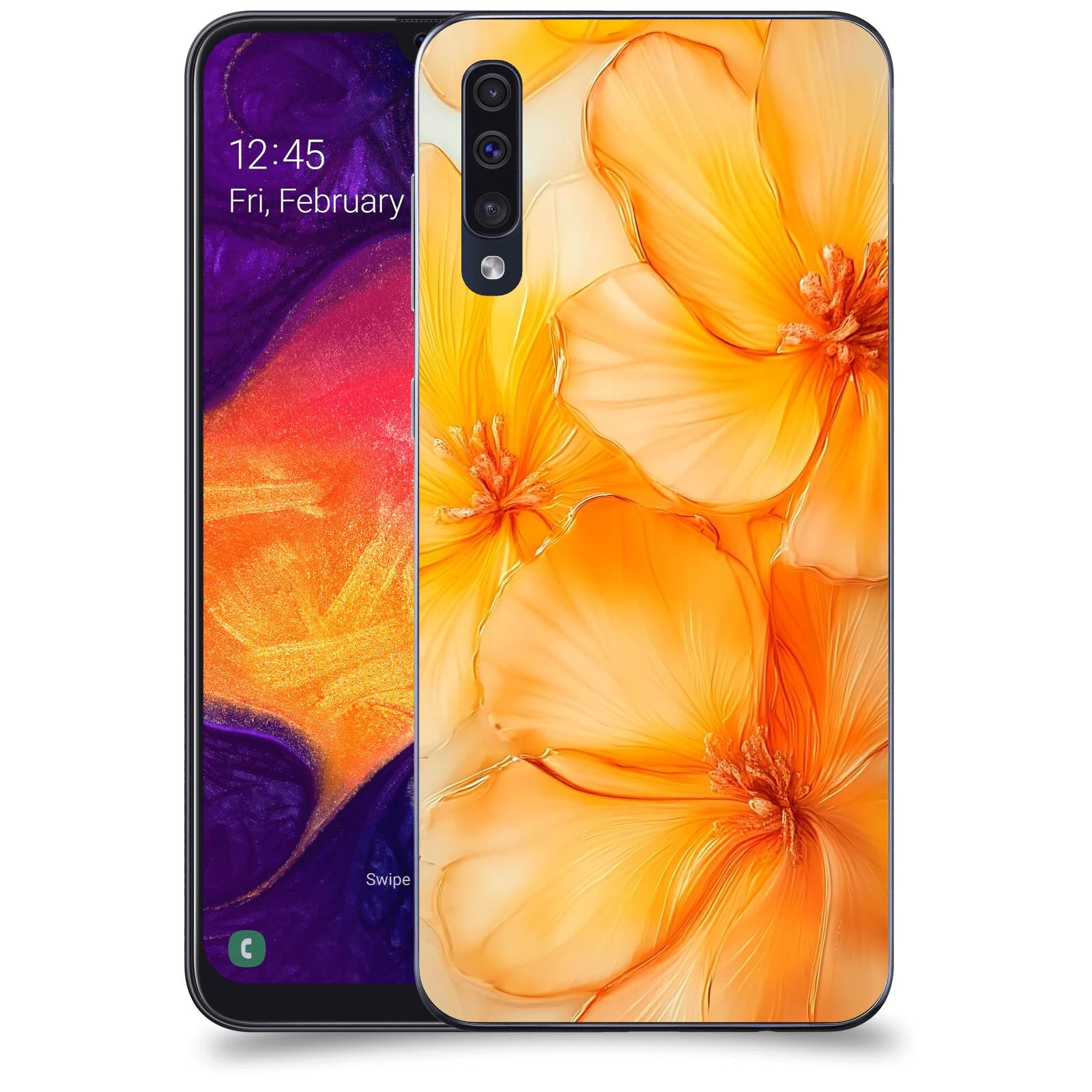 ACOVER Kryt na mobil Samsung Galaxy A50 A505F - Jantarová něžnost