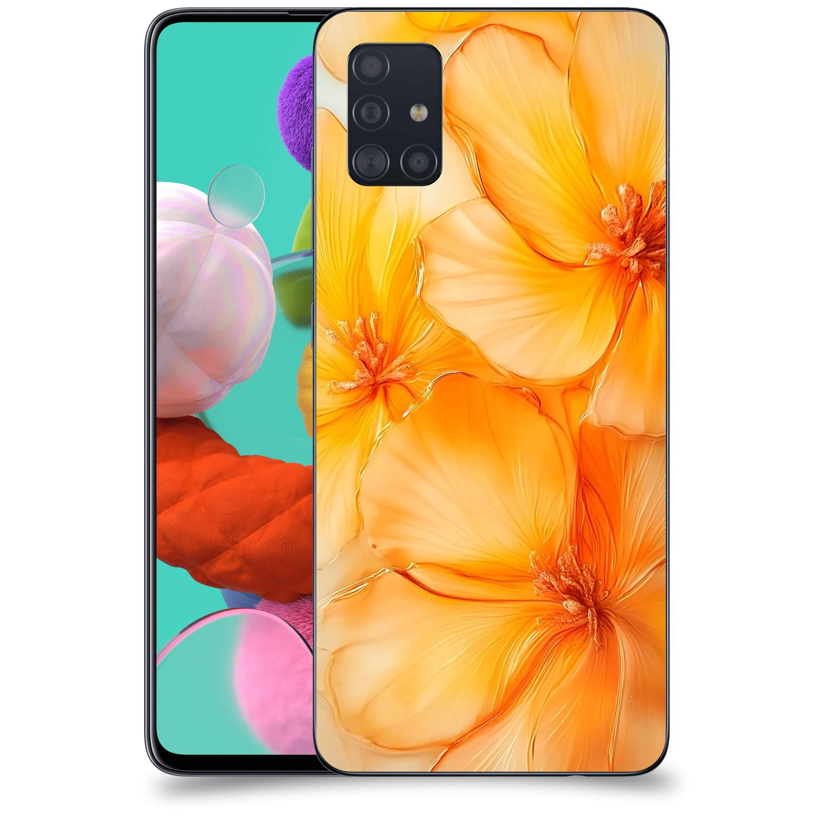 ACOVER Kryt na mobil Samsung Galaxy A51 A515F - Jantarová něžnost