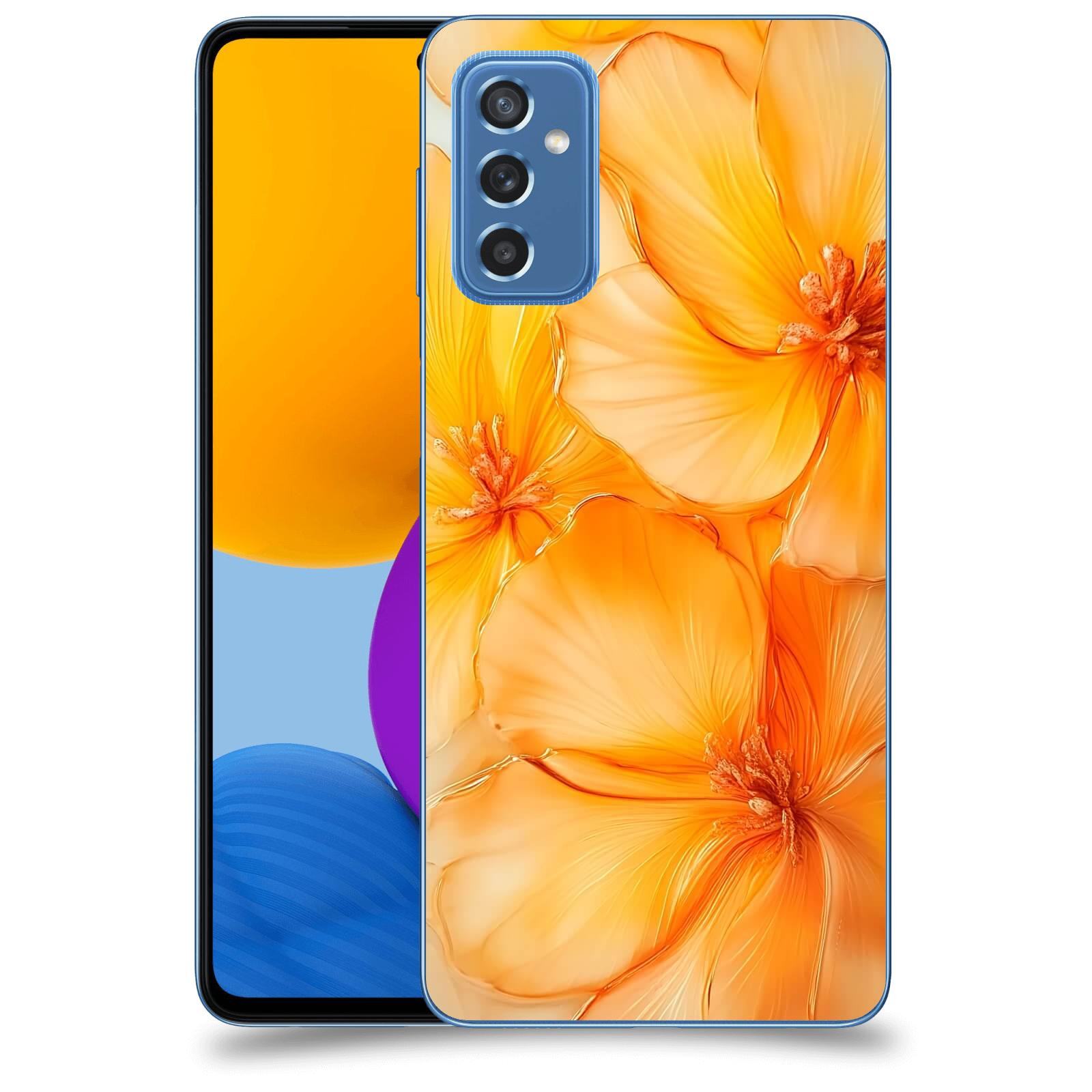 ACOVER Kryt na mobil Samsung Galaxy M52 5G - Jantarová něžnost