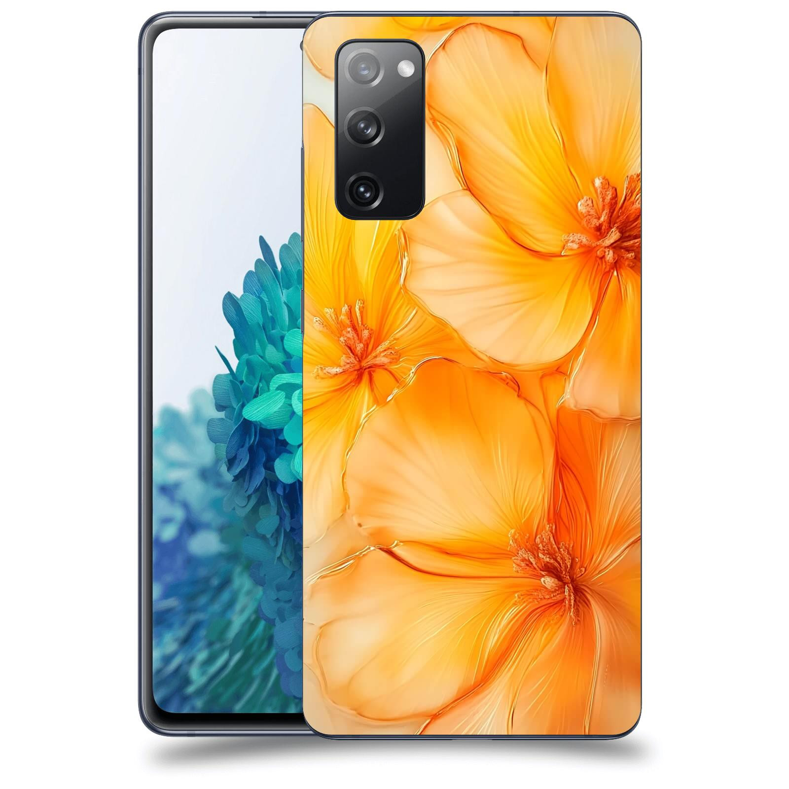 ACOVER Kryt na mobil Samsung Galaxy S20 FE - Jantarová něžnost