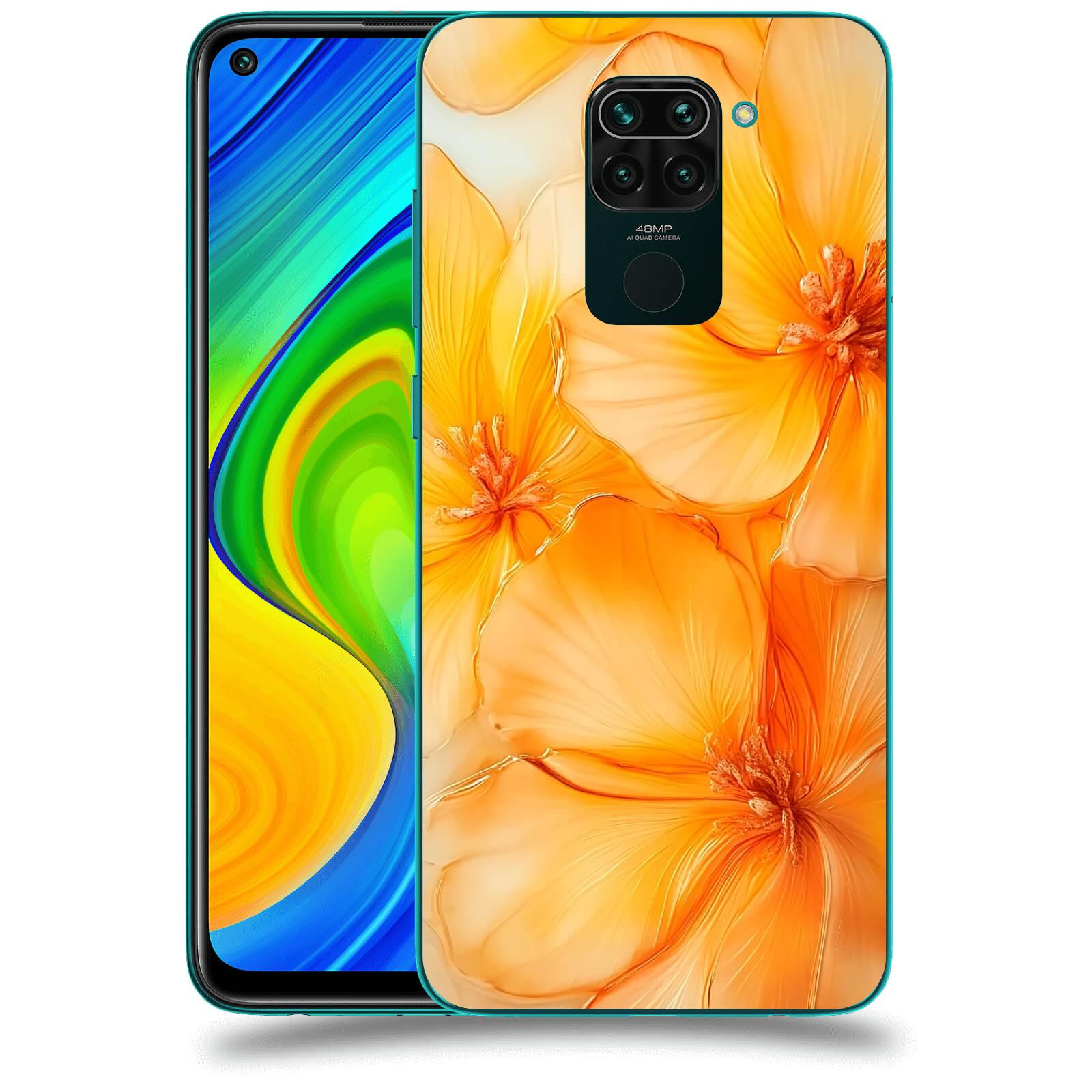 ACOVER Kryt na mobil Xiaomi Redmi Note 9 - Jantarová něžnost