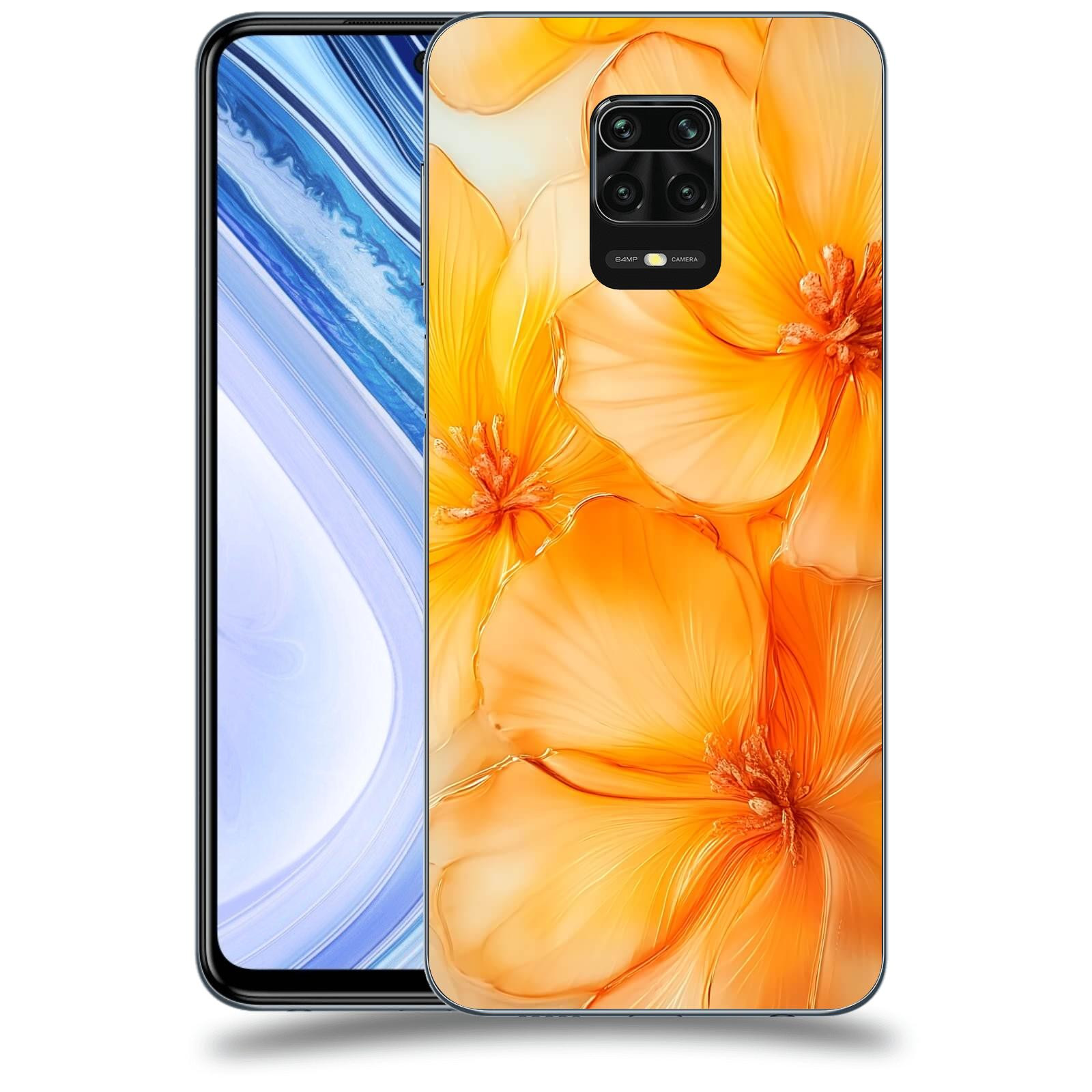 ACOVER Kryt na mobil Xiaomi Redmi Note 9 Pro - Jantarová něžnost
