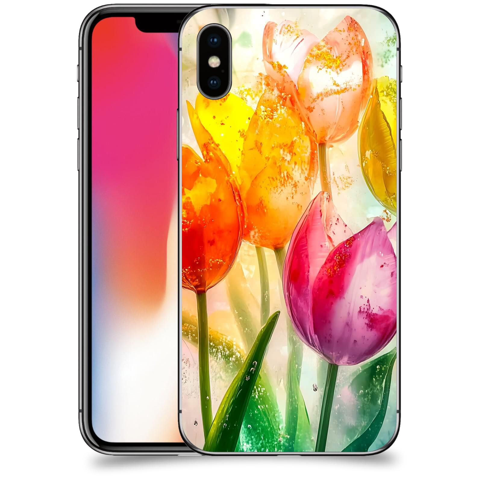 ACOVER Kryt na mobil Apple iPhone X/XS - Jarní vášeň