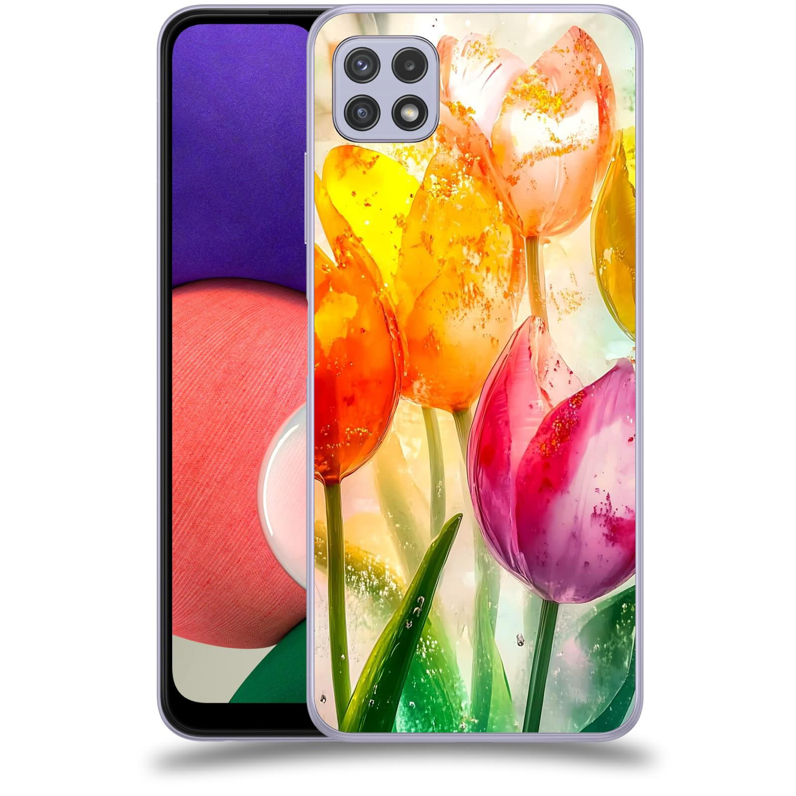 ACOVER Kryt na mobil Samsung Galaxy A22 5G A226B - Jarní vášeň
