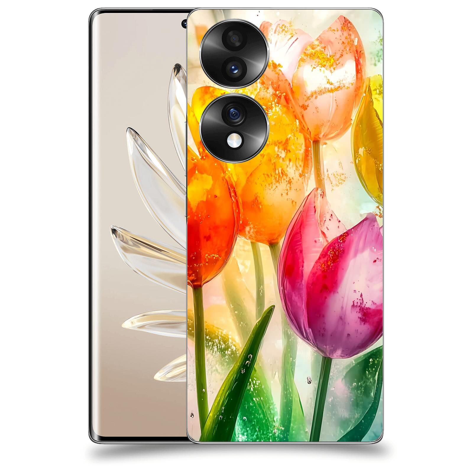 ACOVER Kryt na mobil Honor 70 - Jarní vášeň