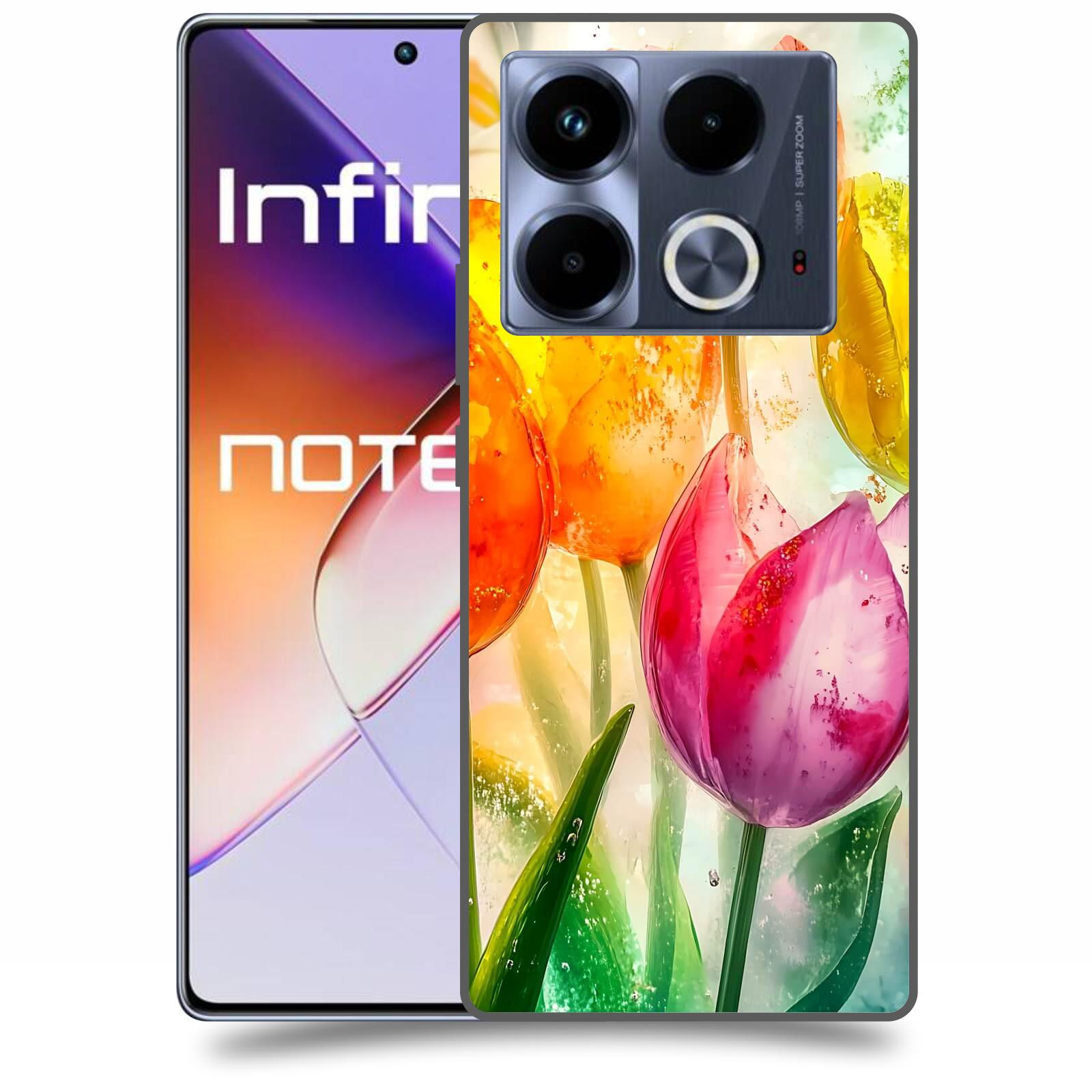 ACOVER Kryt na mobil Infinix Note 40 - Jarní vášeň