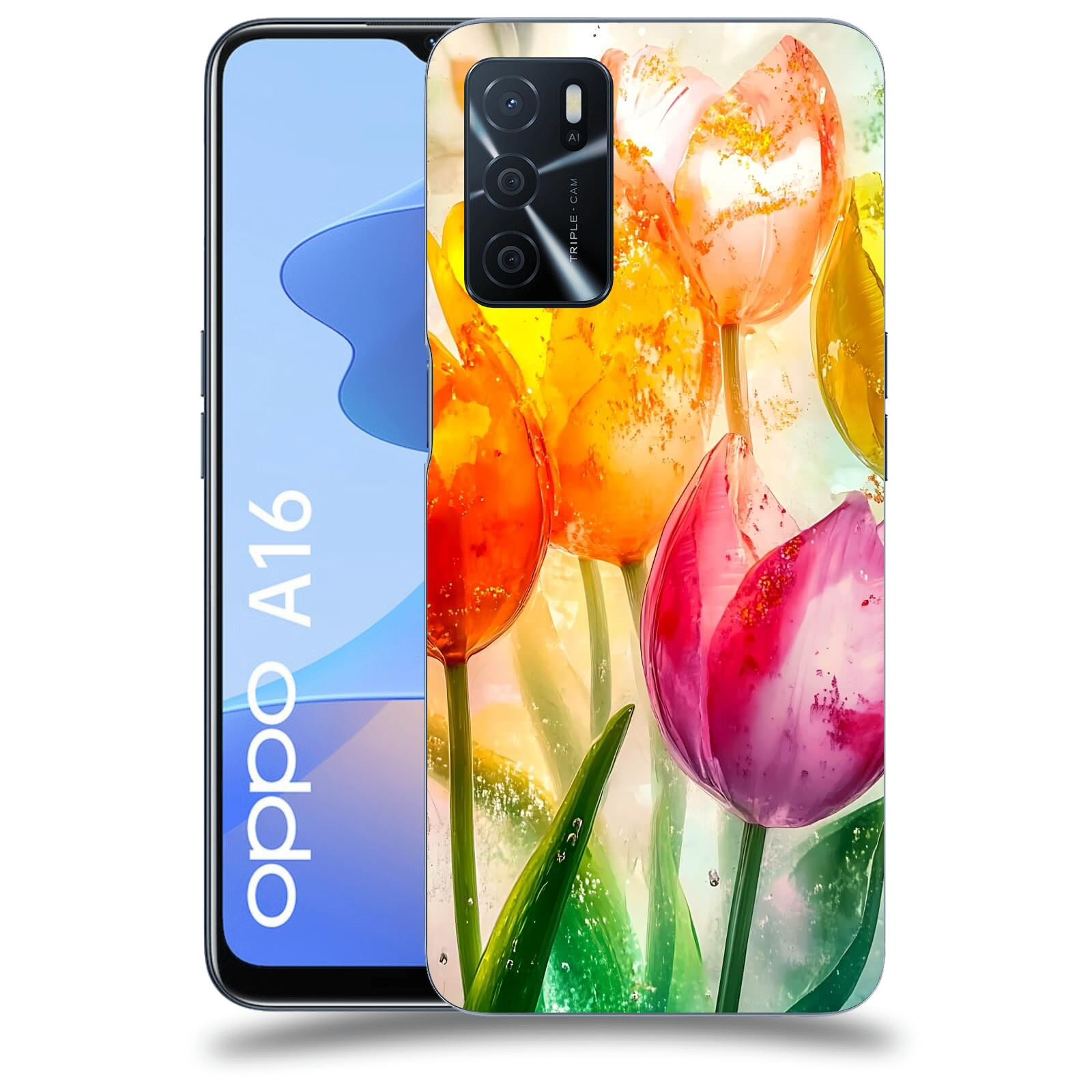 ACOVER Kryt na mobil OPPO A16 - Jarní vášeň