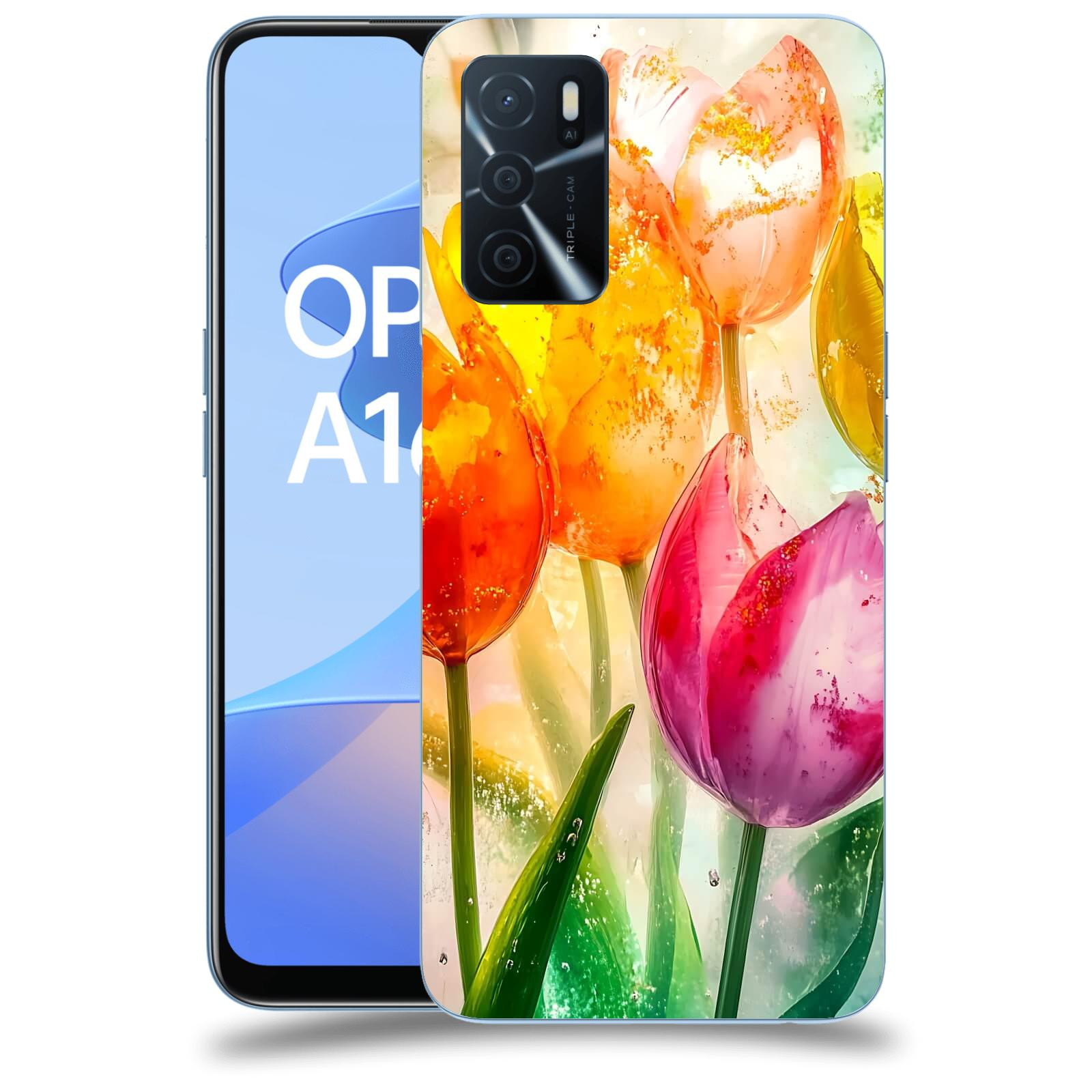 ACOVER Kryt na mobil OPPO A16s - Jarní vášeň