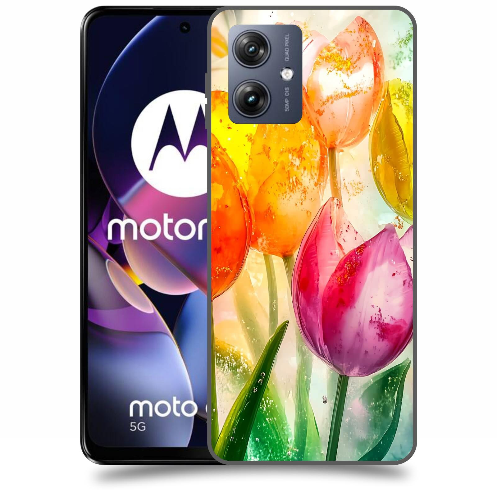 ACOVER Kryt na mobil Motorola Moto G54 5G - Jarní vášeň
