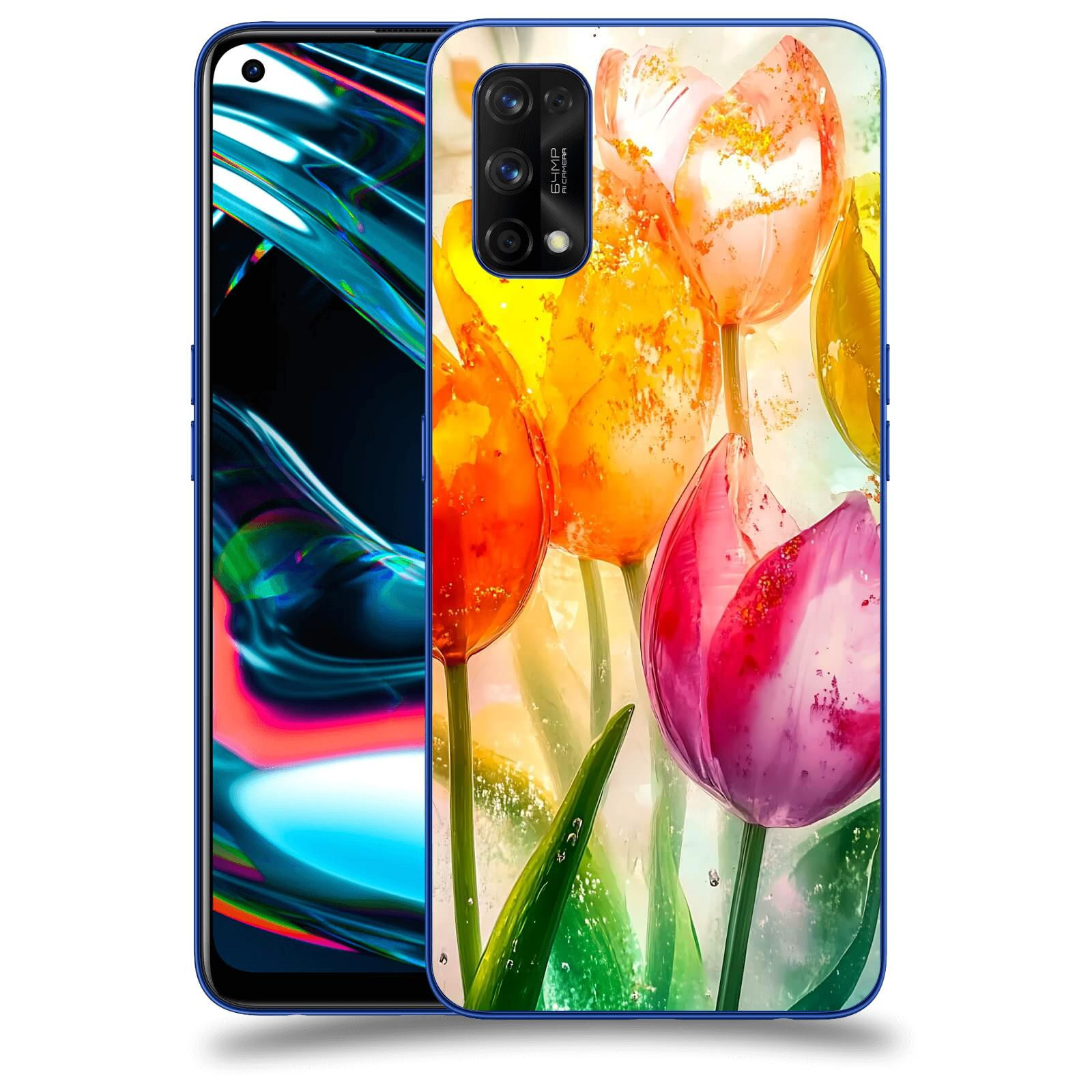 ACOVER Kryt na mobil Realme 7 Pro - Jarní vášeň