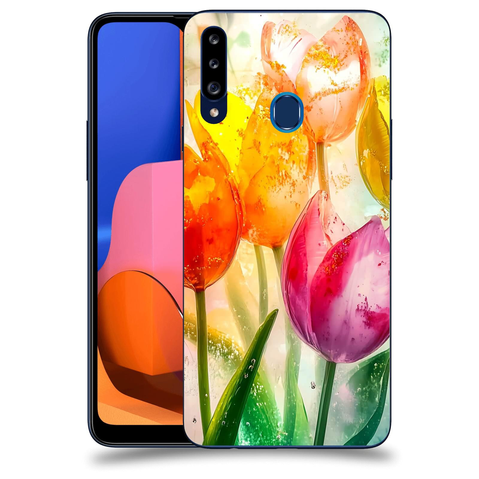 ACOVER Kryt na mobil Samsung Galaxy A20s - Jarní vášeň