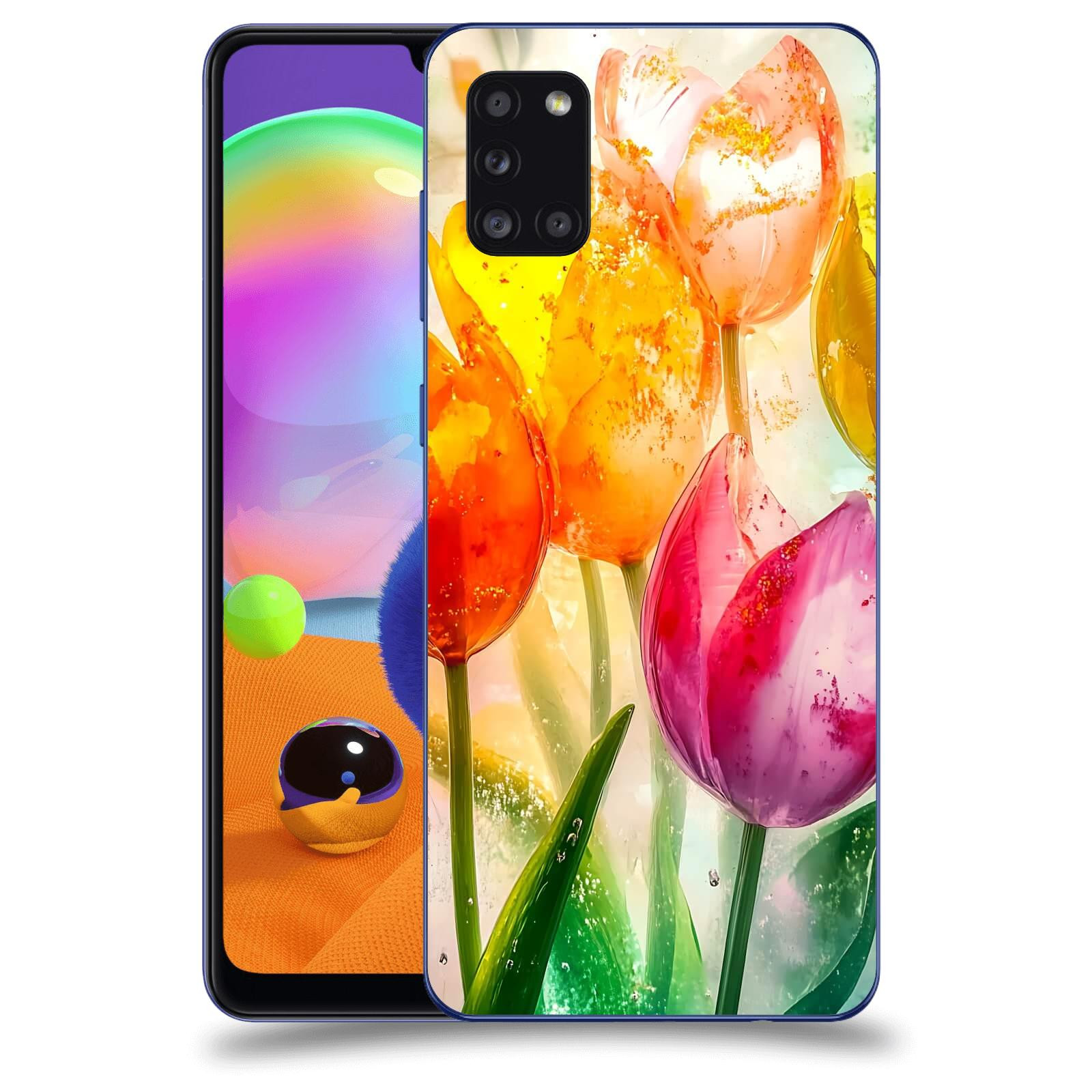 ACOVER Kryt na mobil Samsung Galaxy A31 A315F - Jarní vášeň
