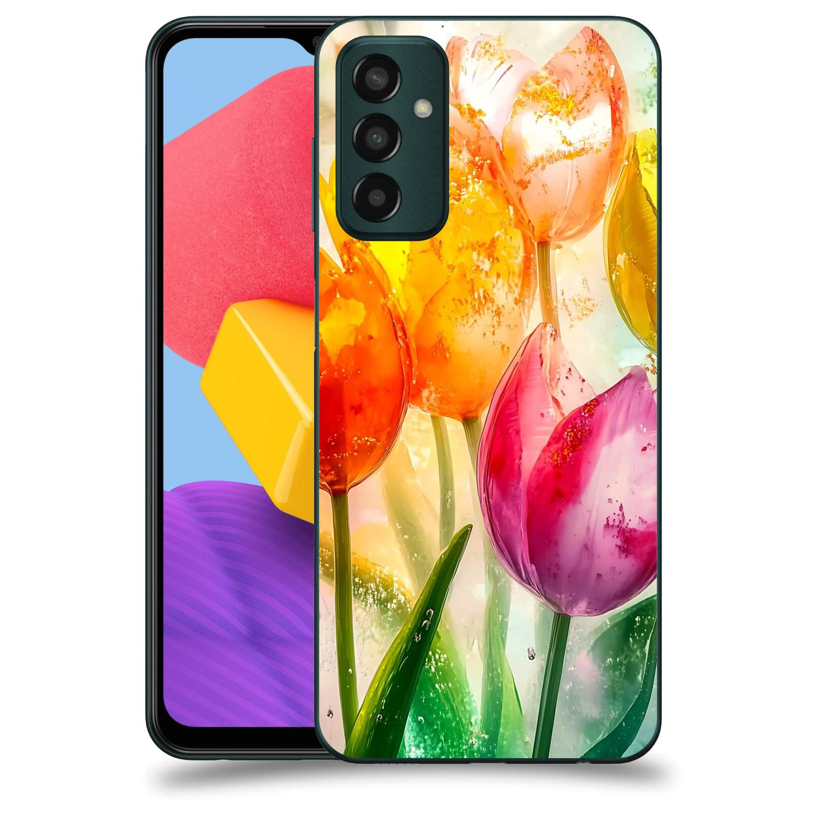 ACOVER Kryt na mobil Samsung Galaxy M13 M135F - Jarní vášeň